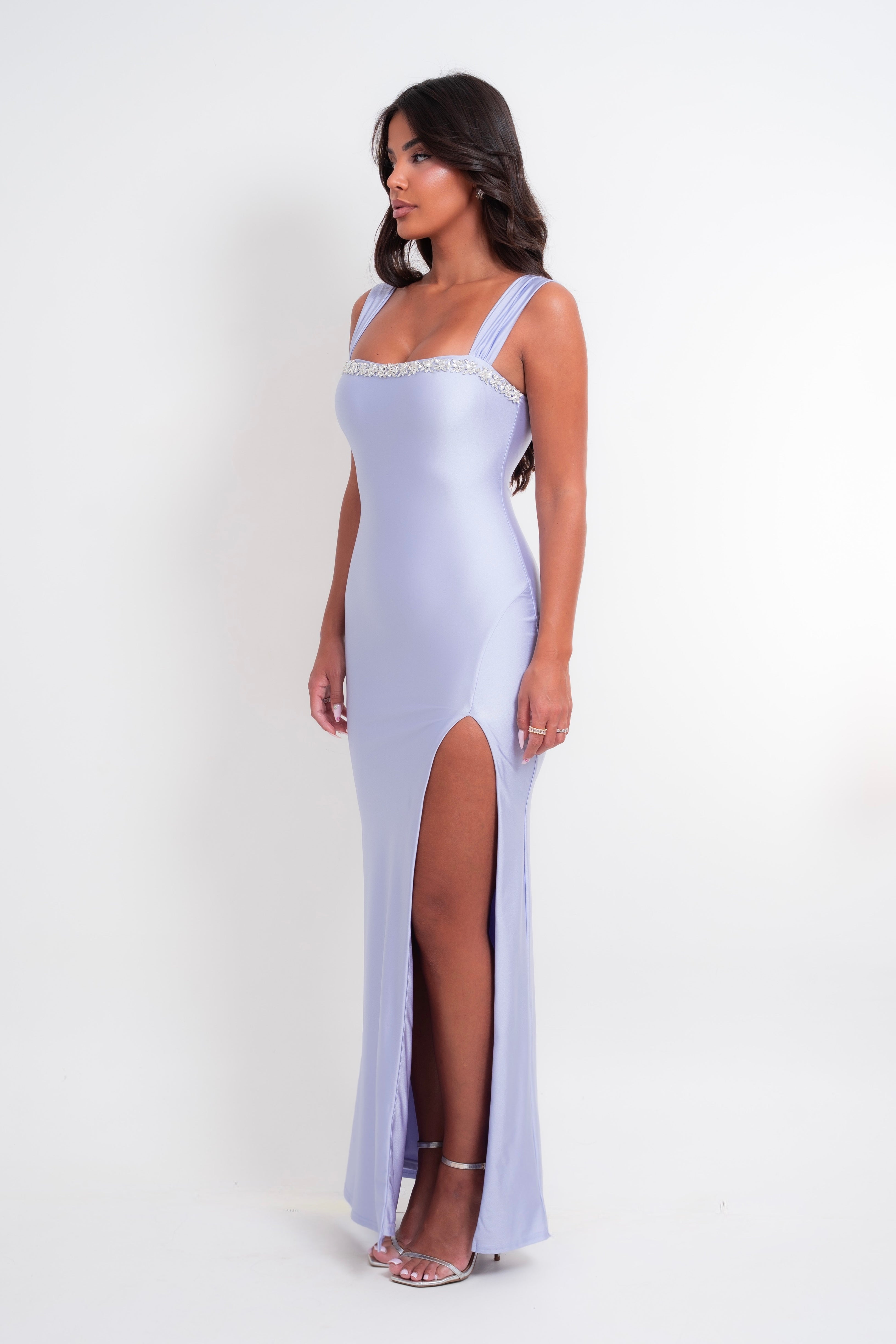 Monila Violet Dress
