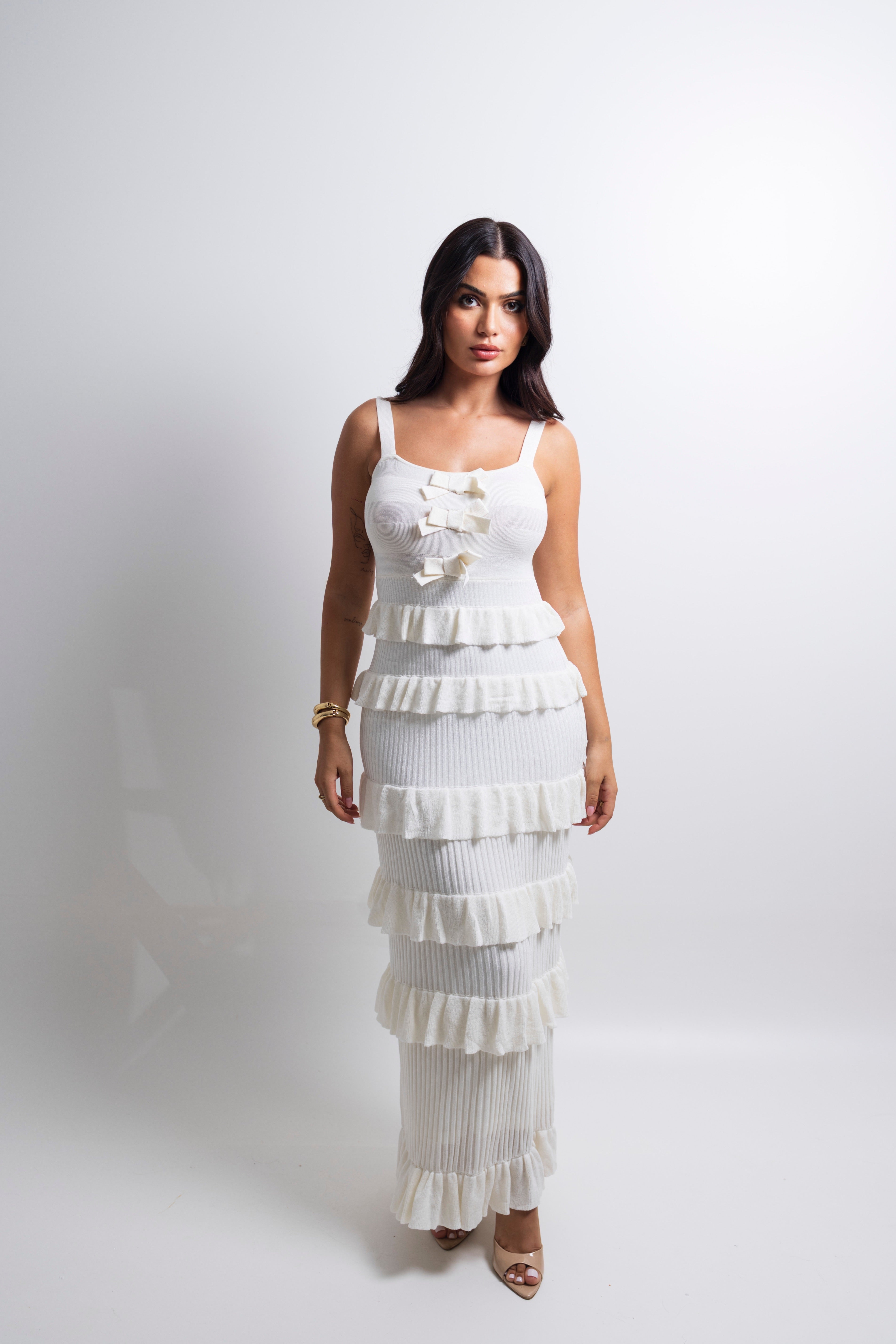 Dorina Off White Dress