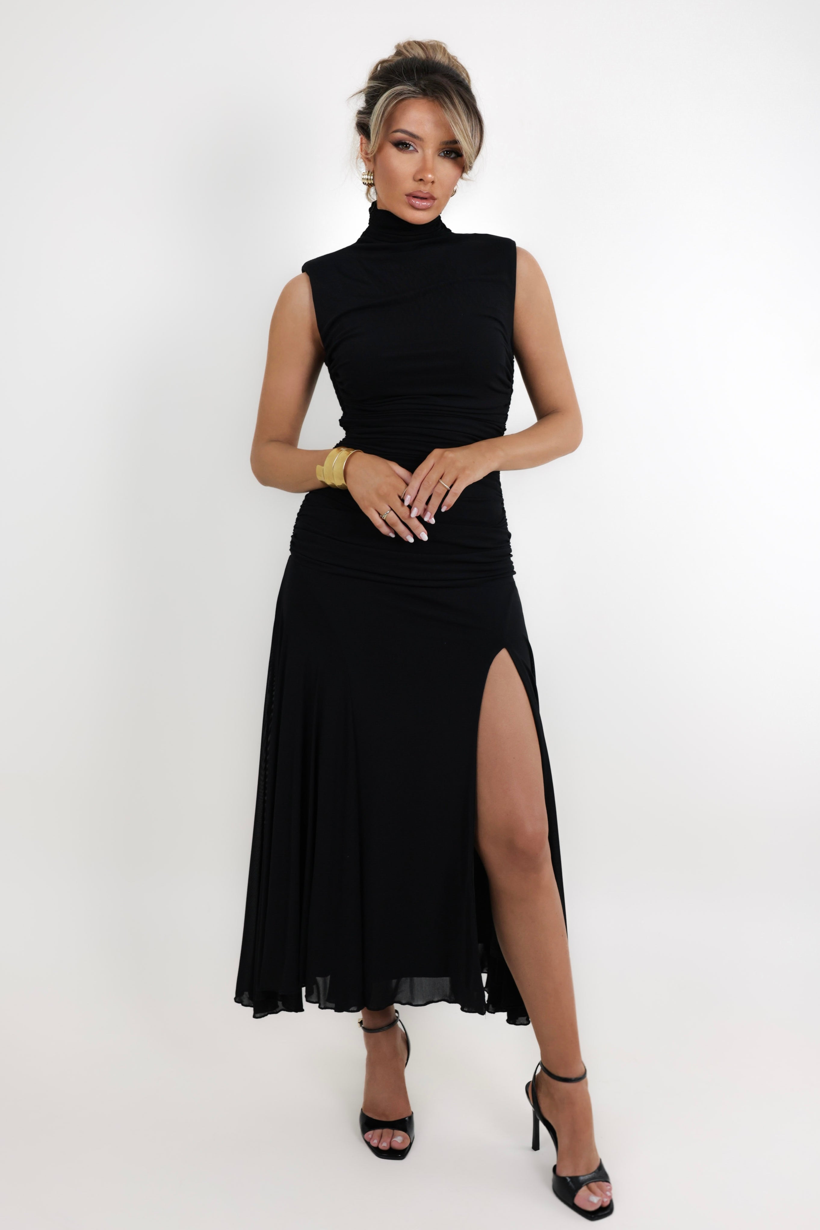 Alondra Black Dress