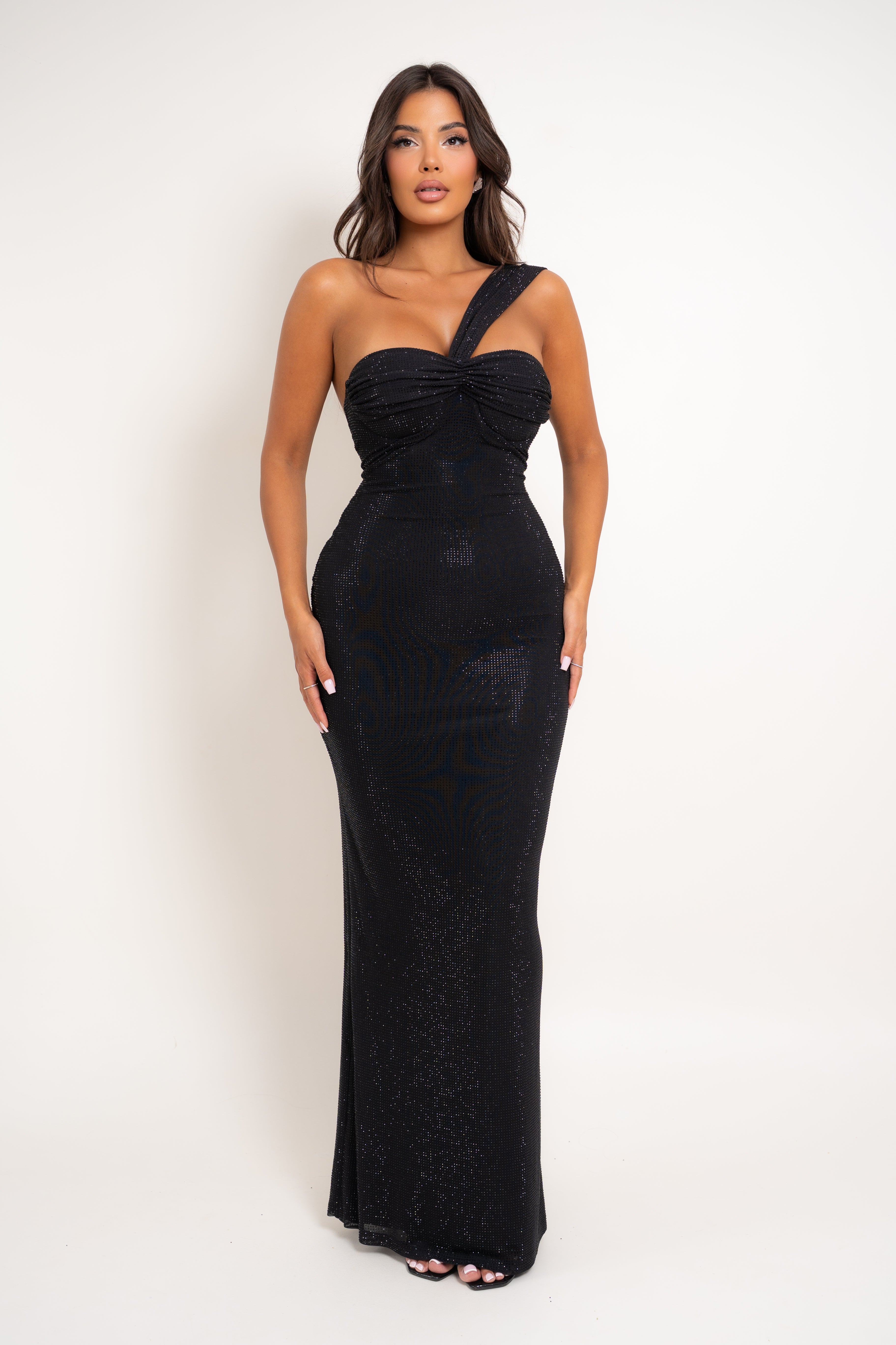 Anesia Black Dress