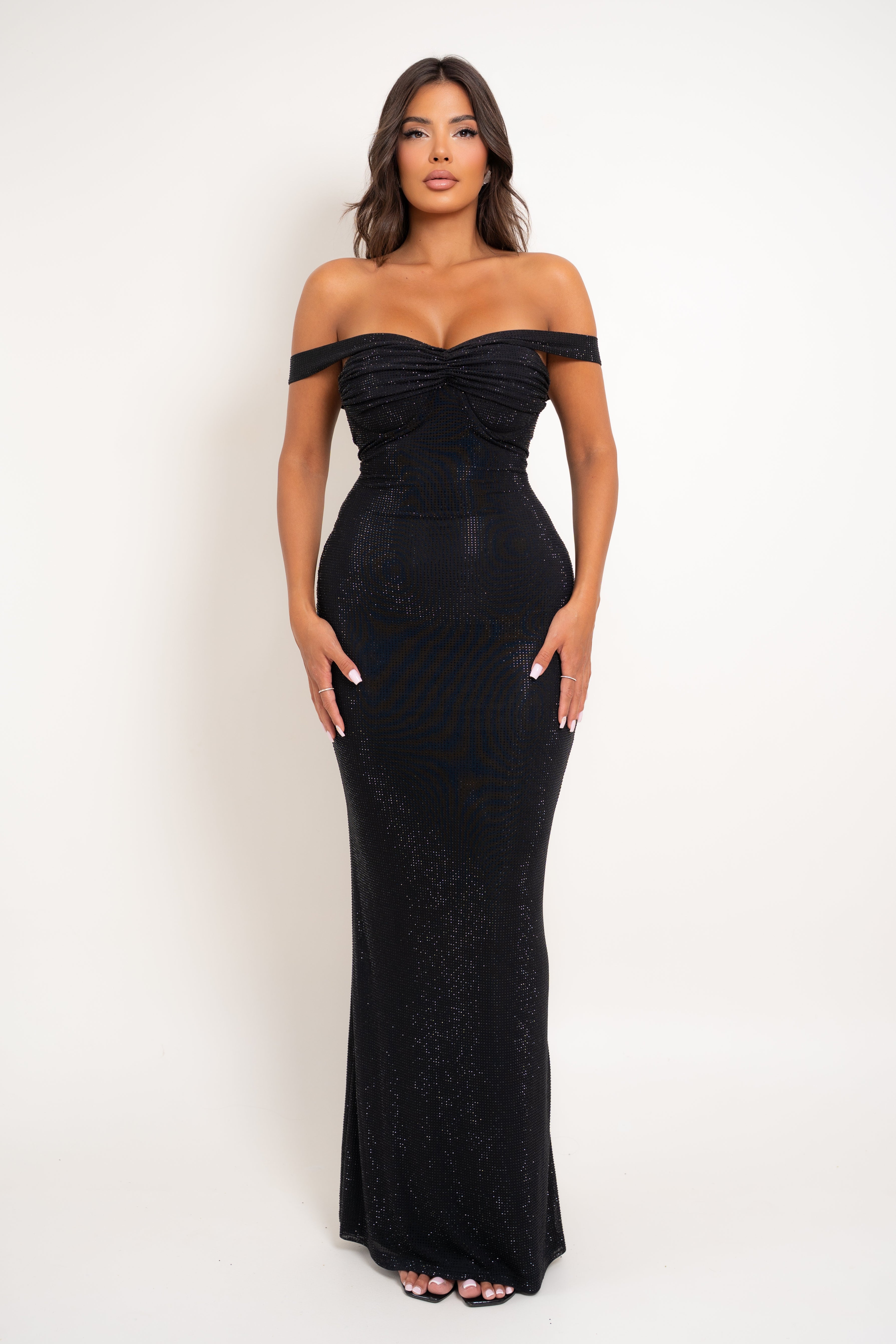 Anesia Black Dress