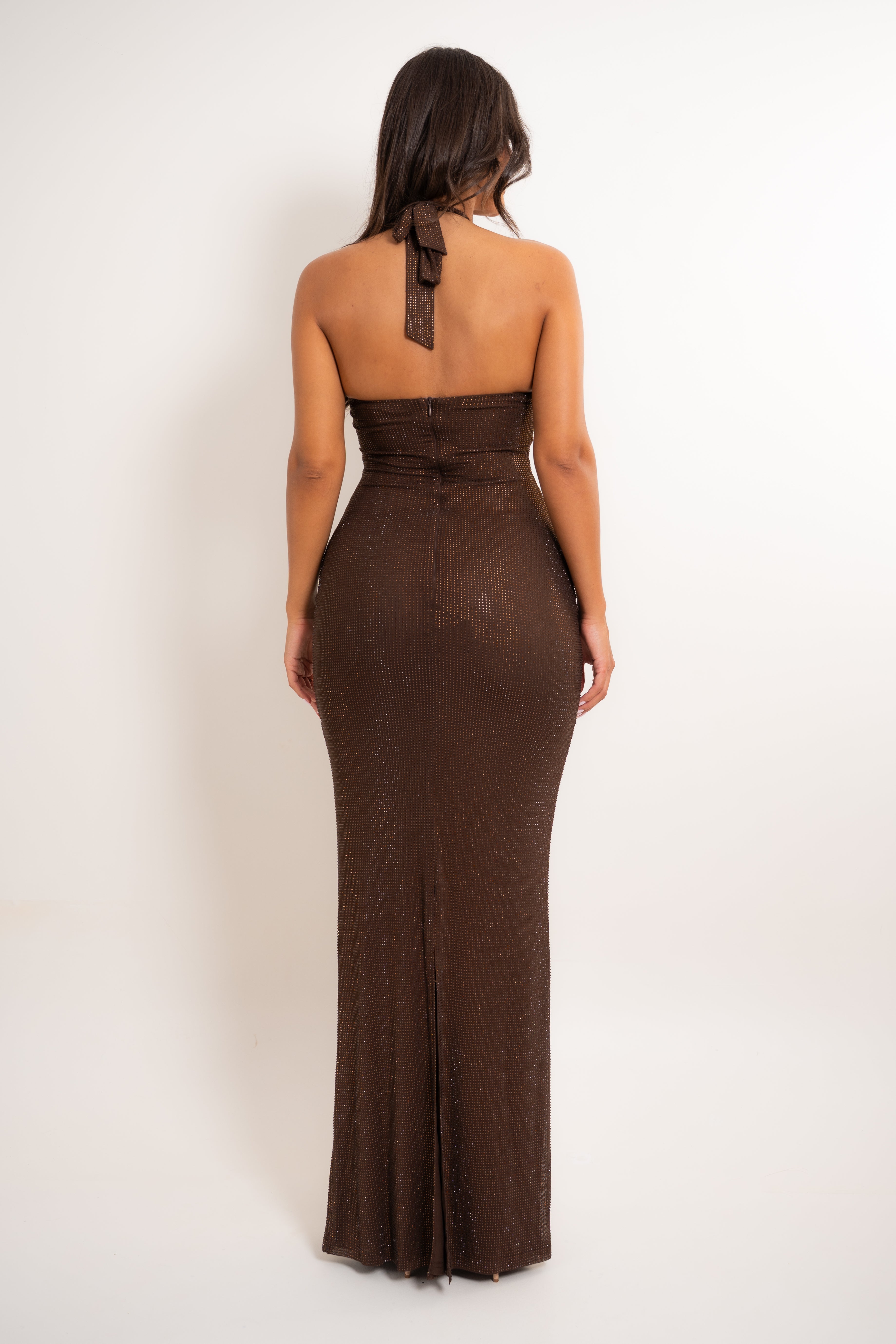 Anesia Brown Dress