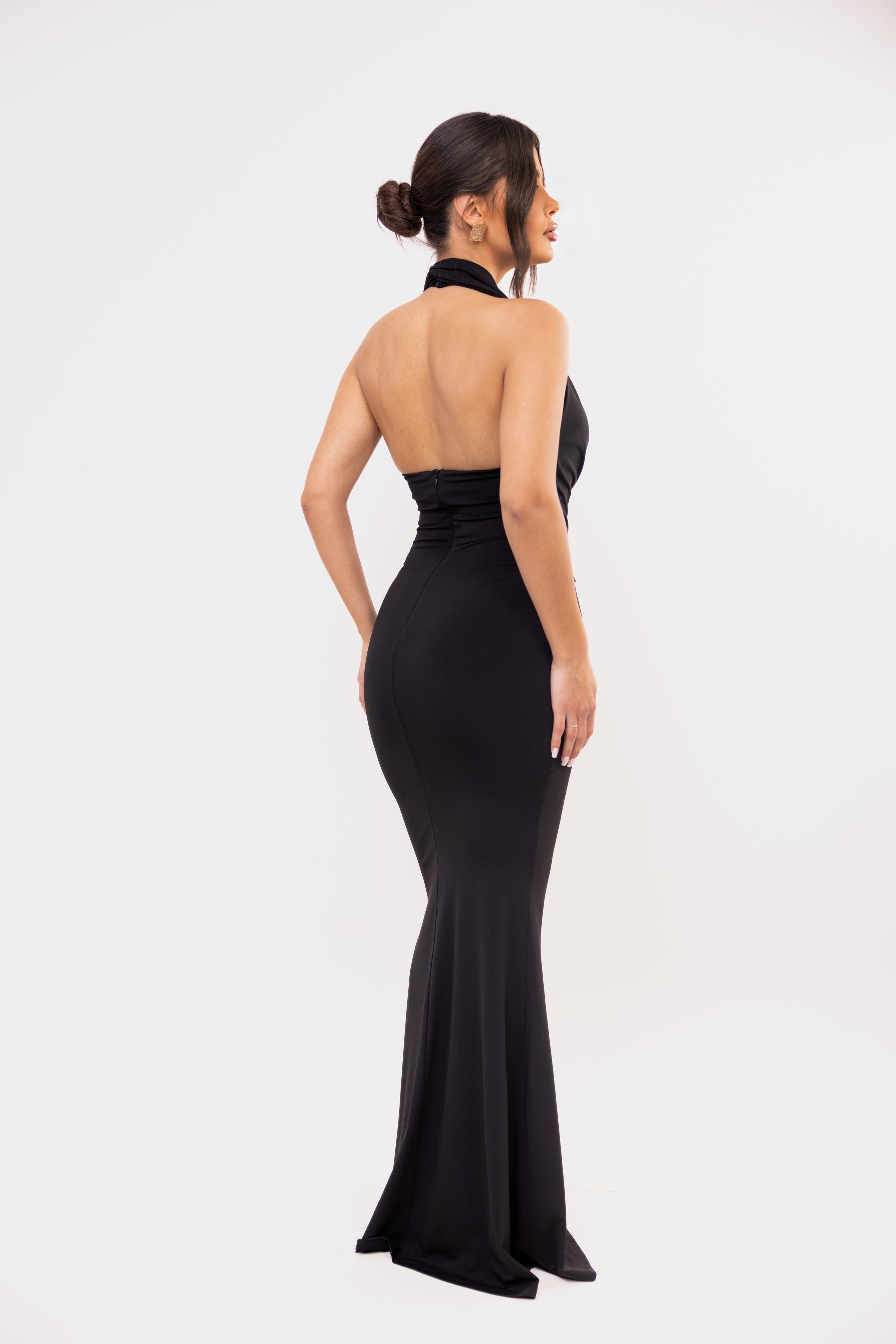 Angeline Black Dress