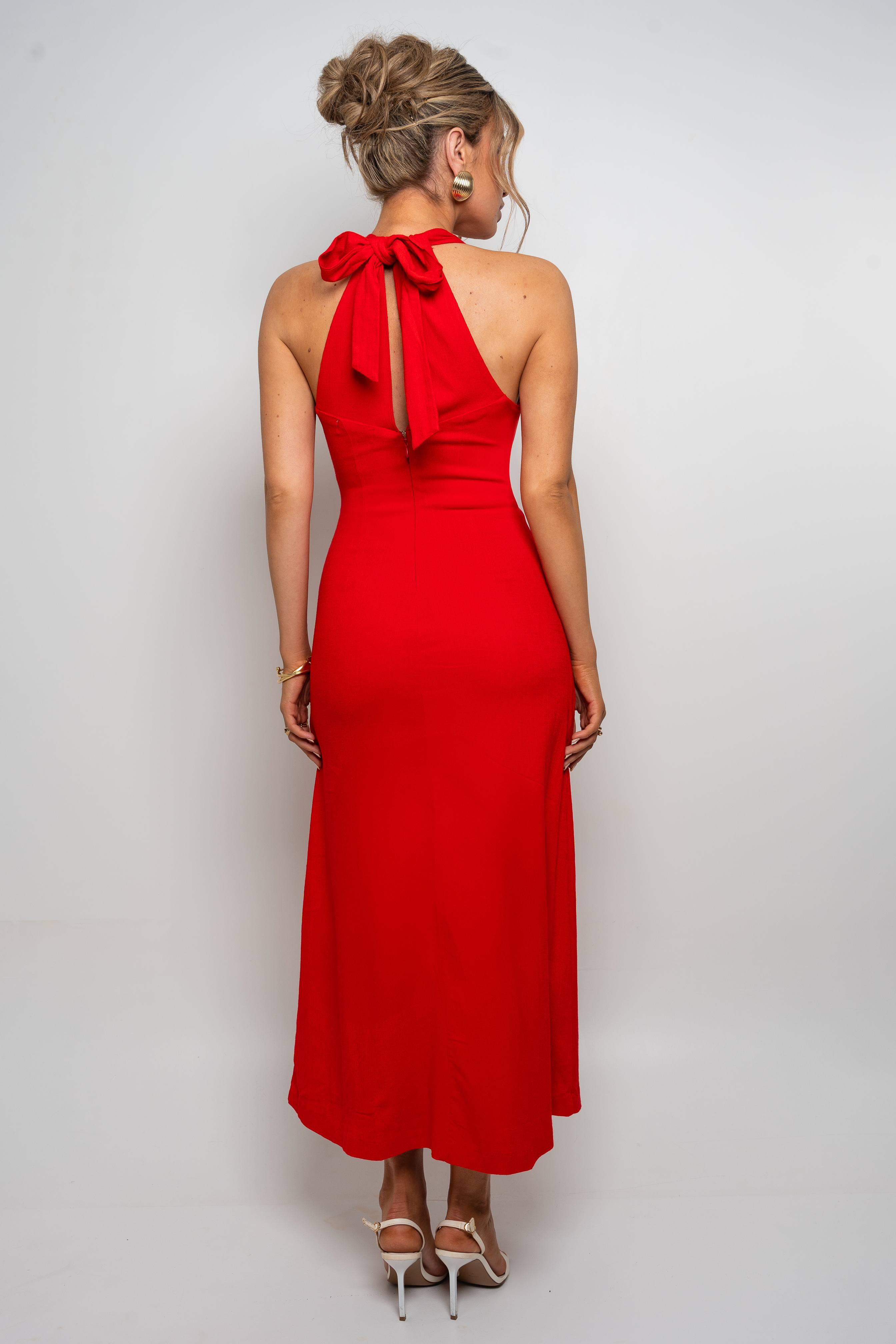 Ardena Red Dress