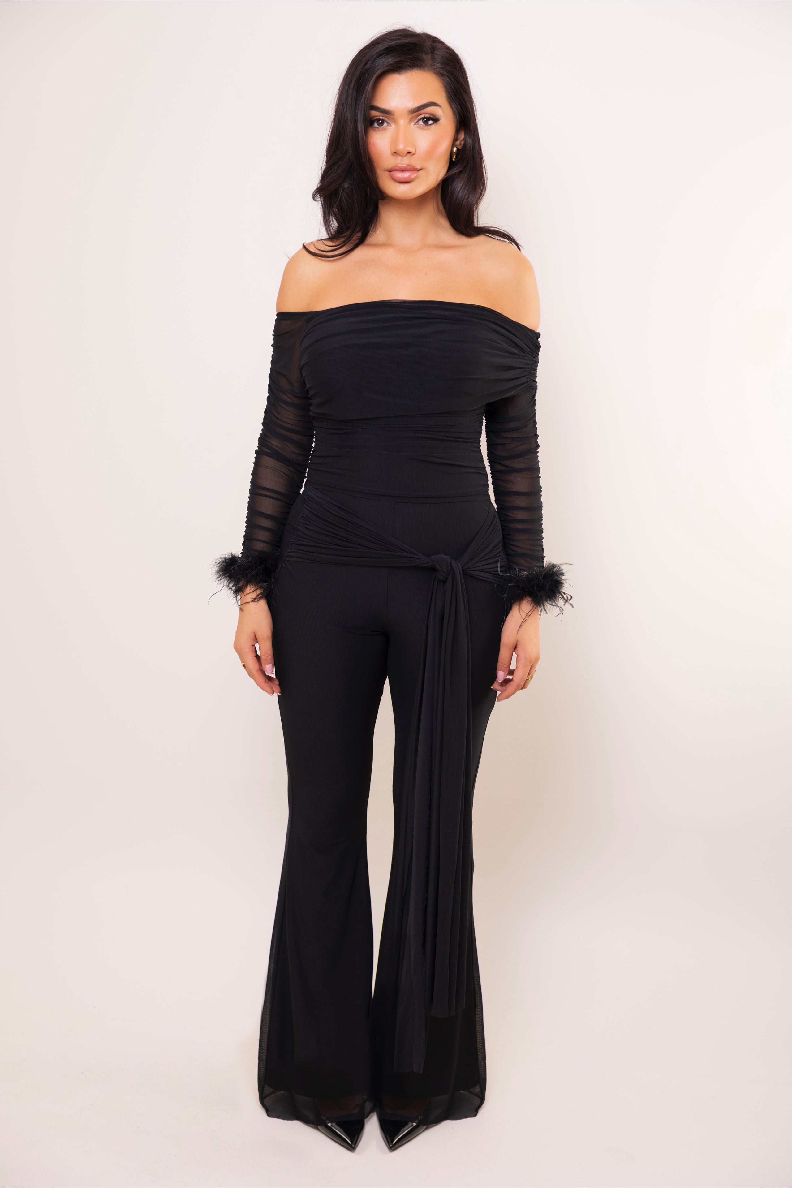 Avenza Black Jumpsuit