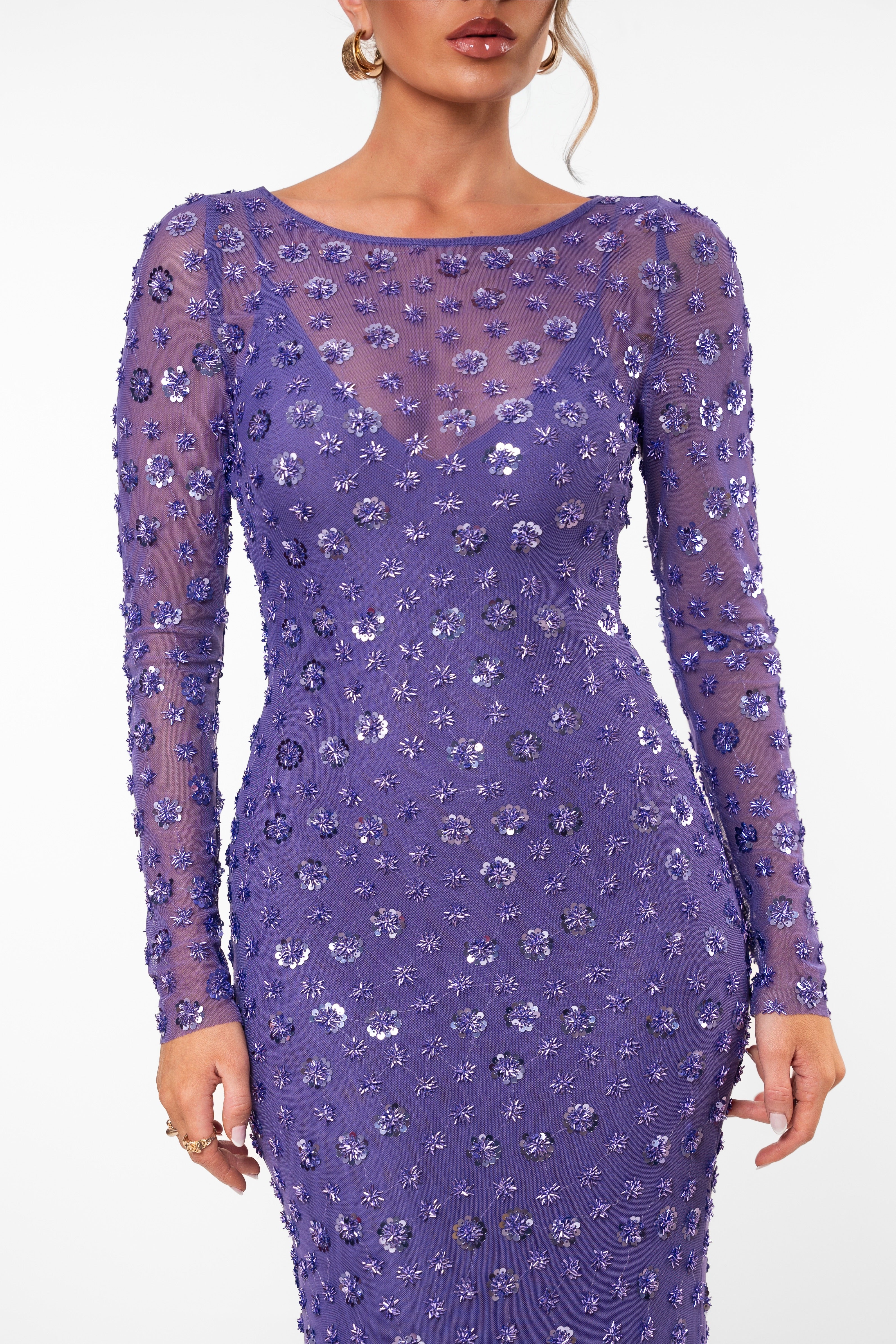 Aylina Purple Dress
