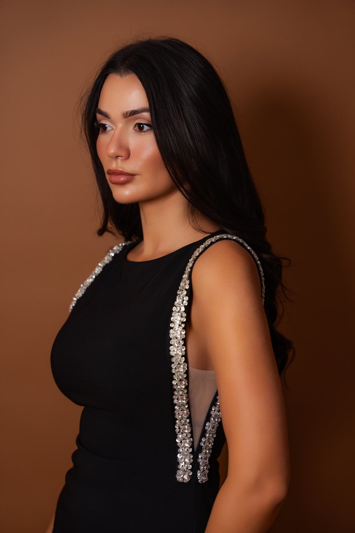 Bruna Black Dress