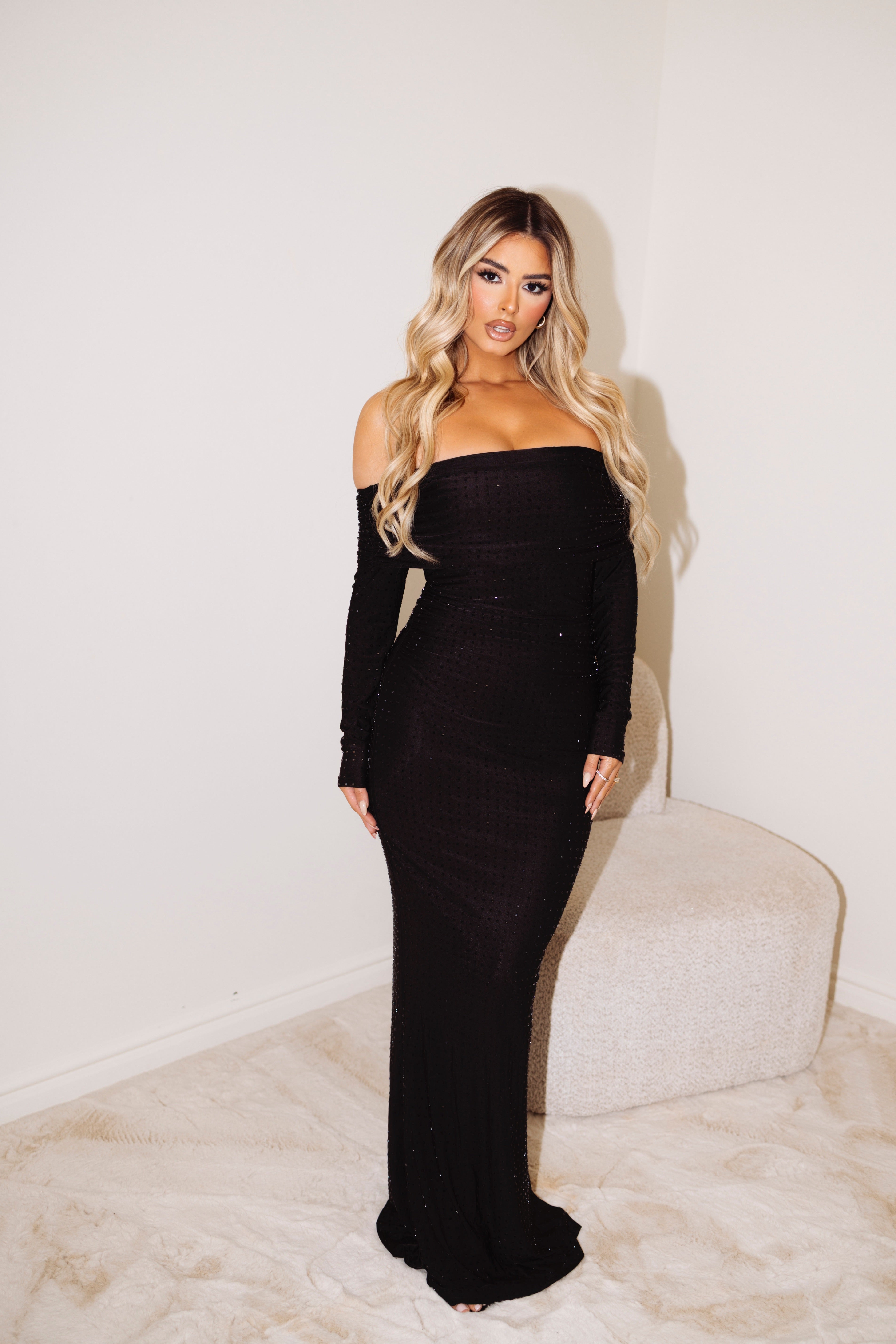 Carlee Black Dress