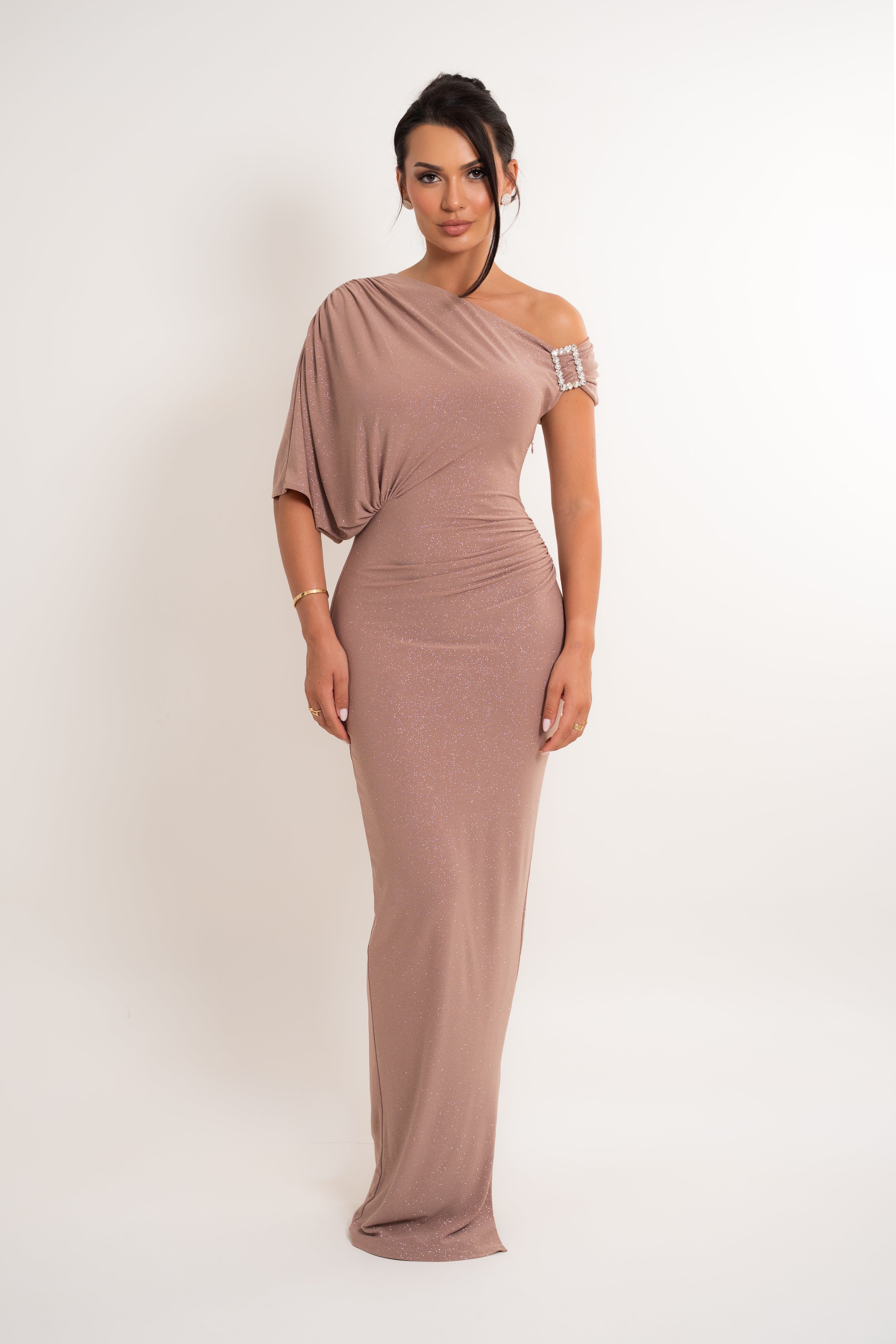 Omalia Mocha Dress