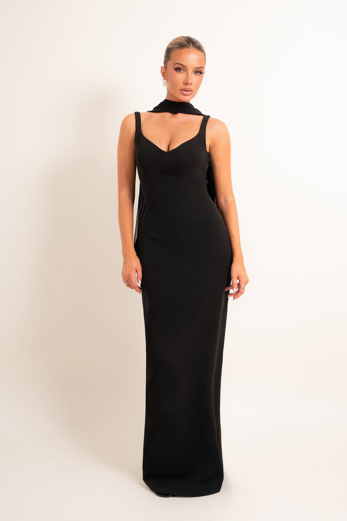 Delara Black Dress