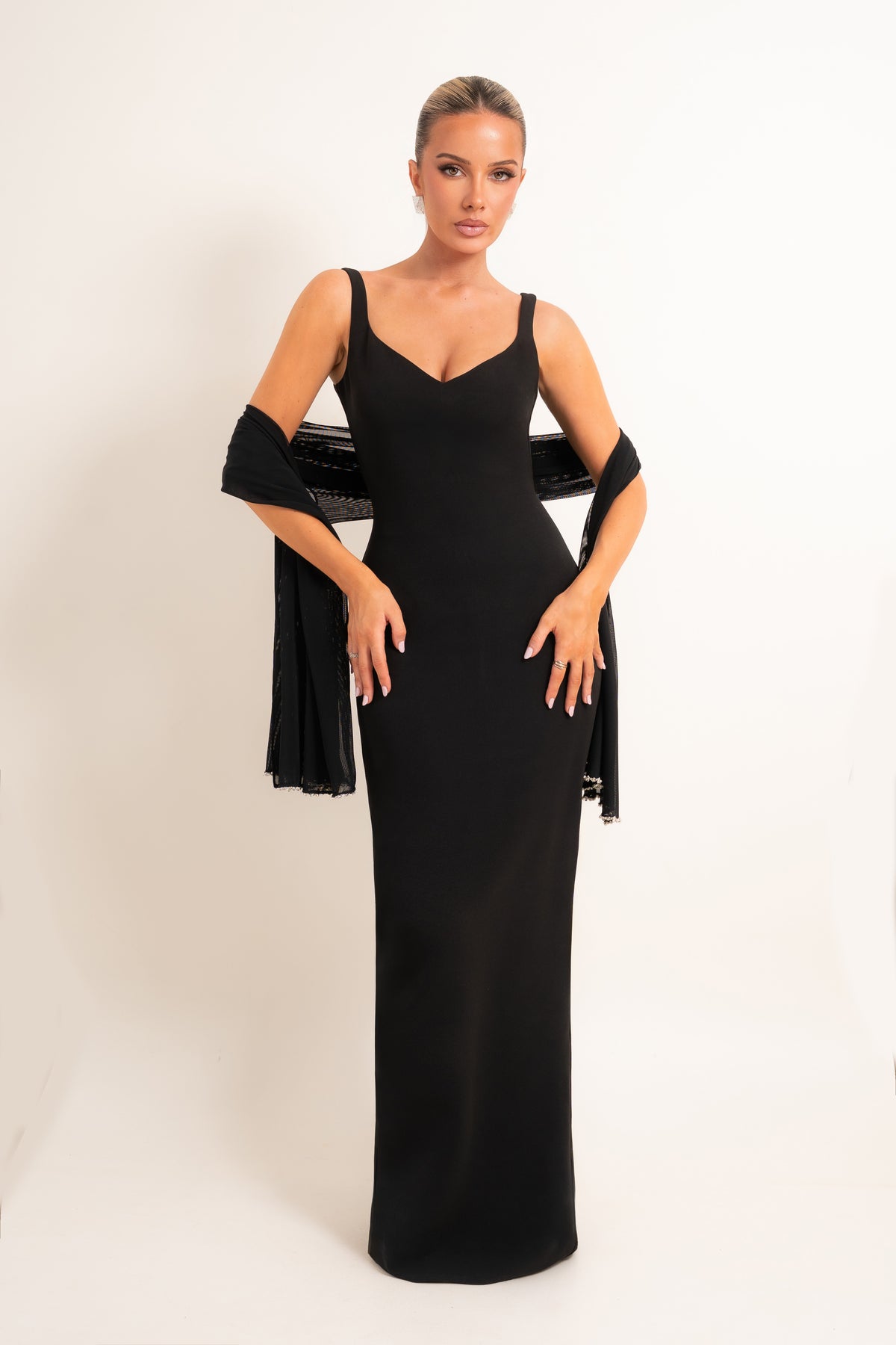 Delara Black Dress