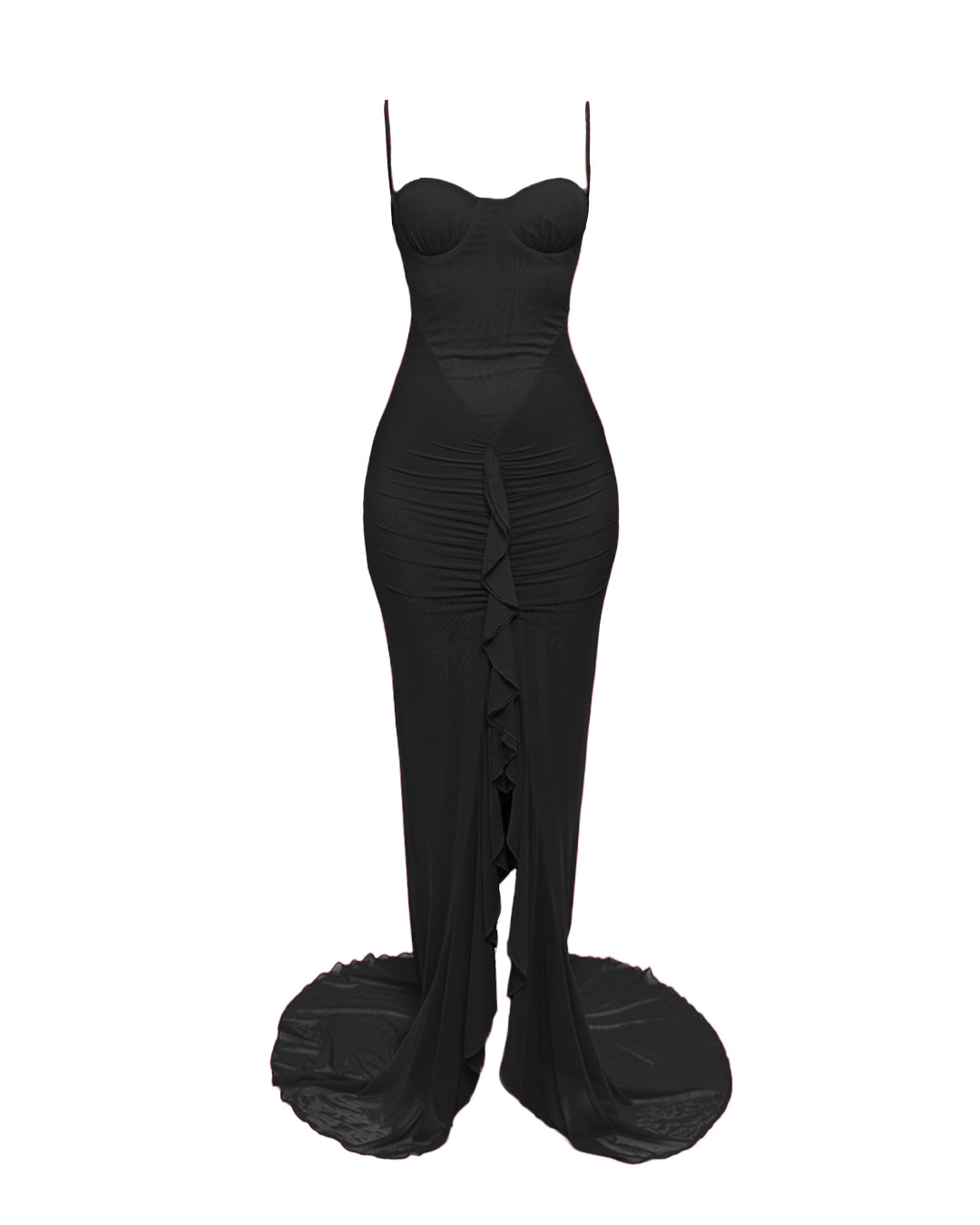 Devina Black Dress