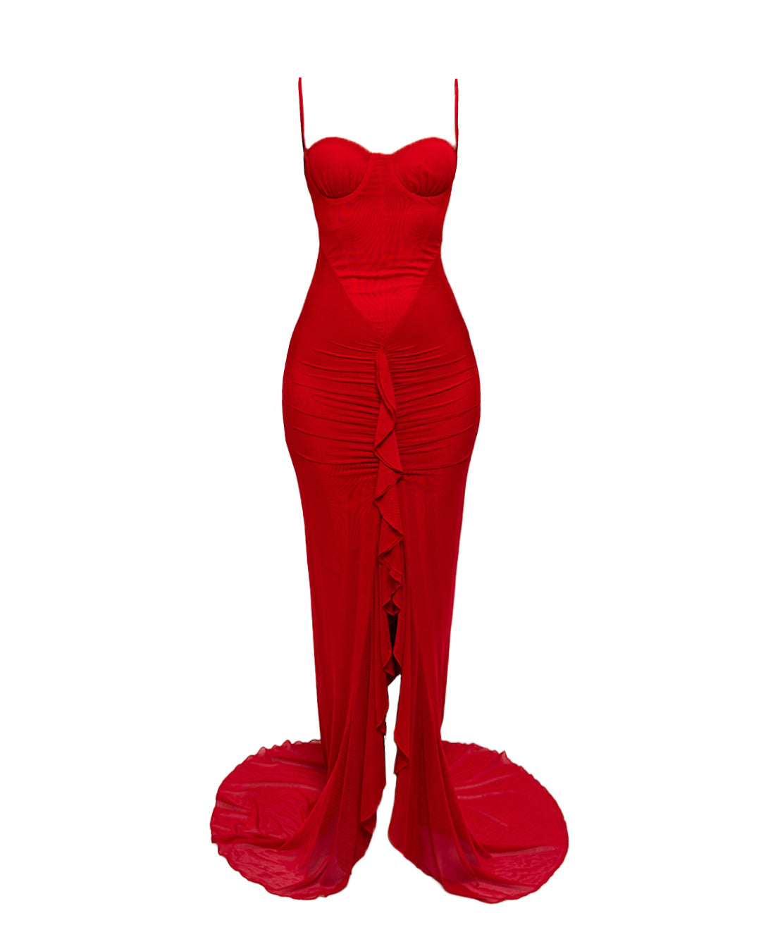 Devina Red Dress