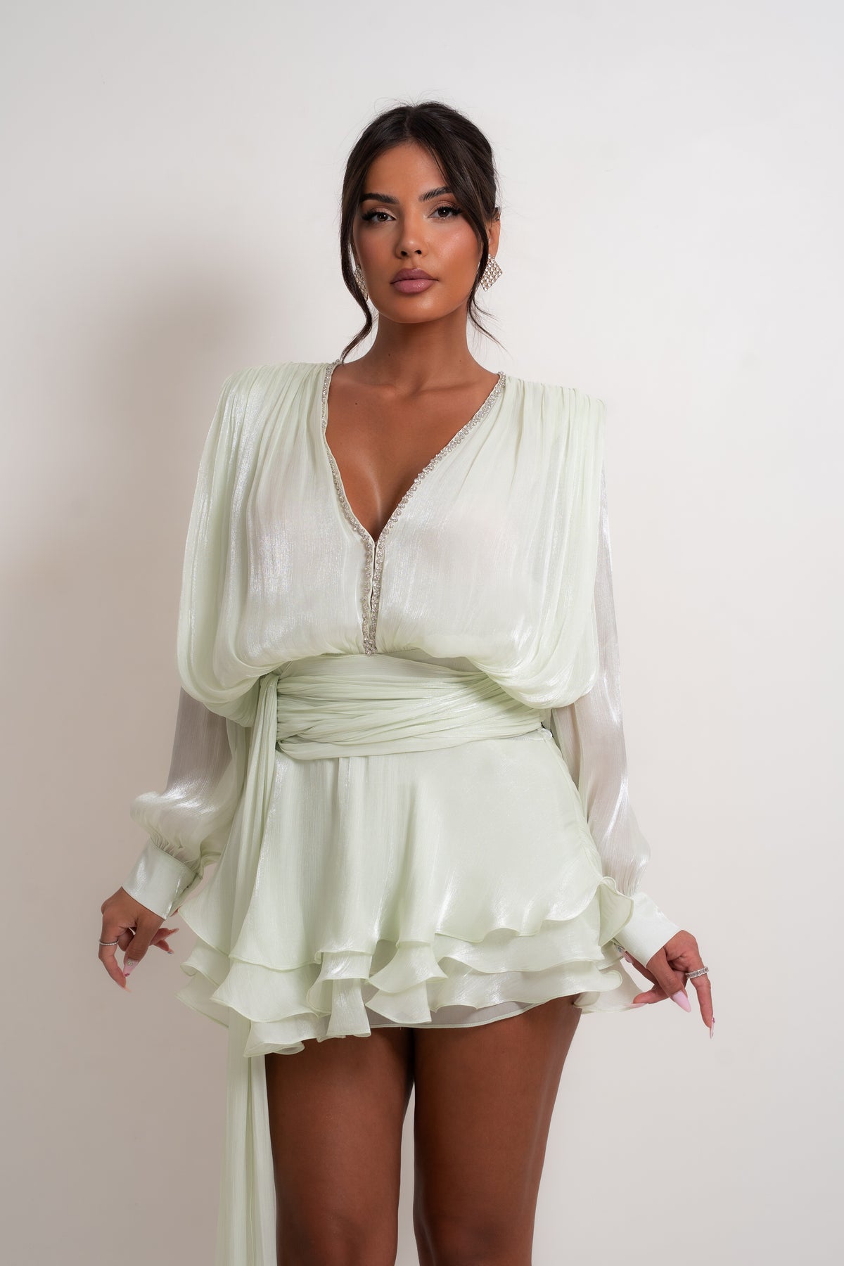 Eliana Mint Dress