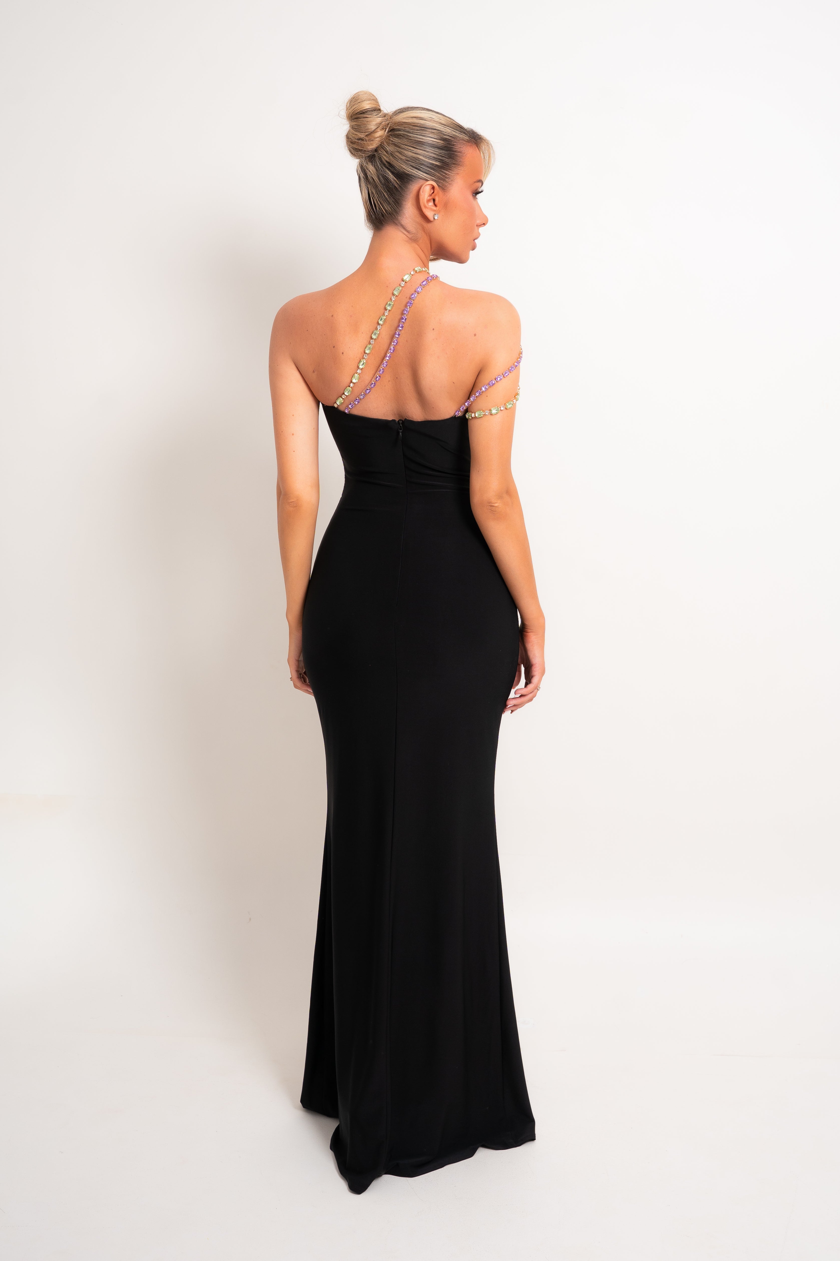 Endeina Black Dress