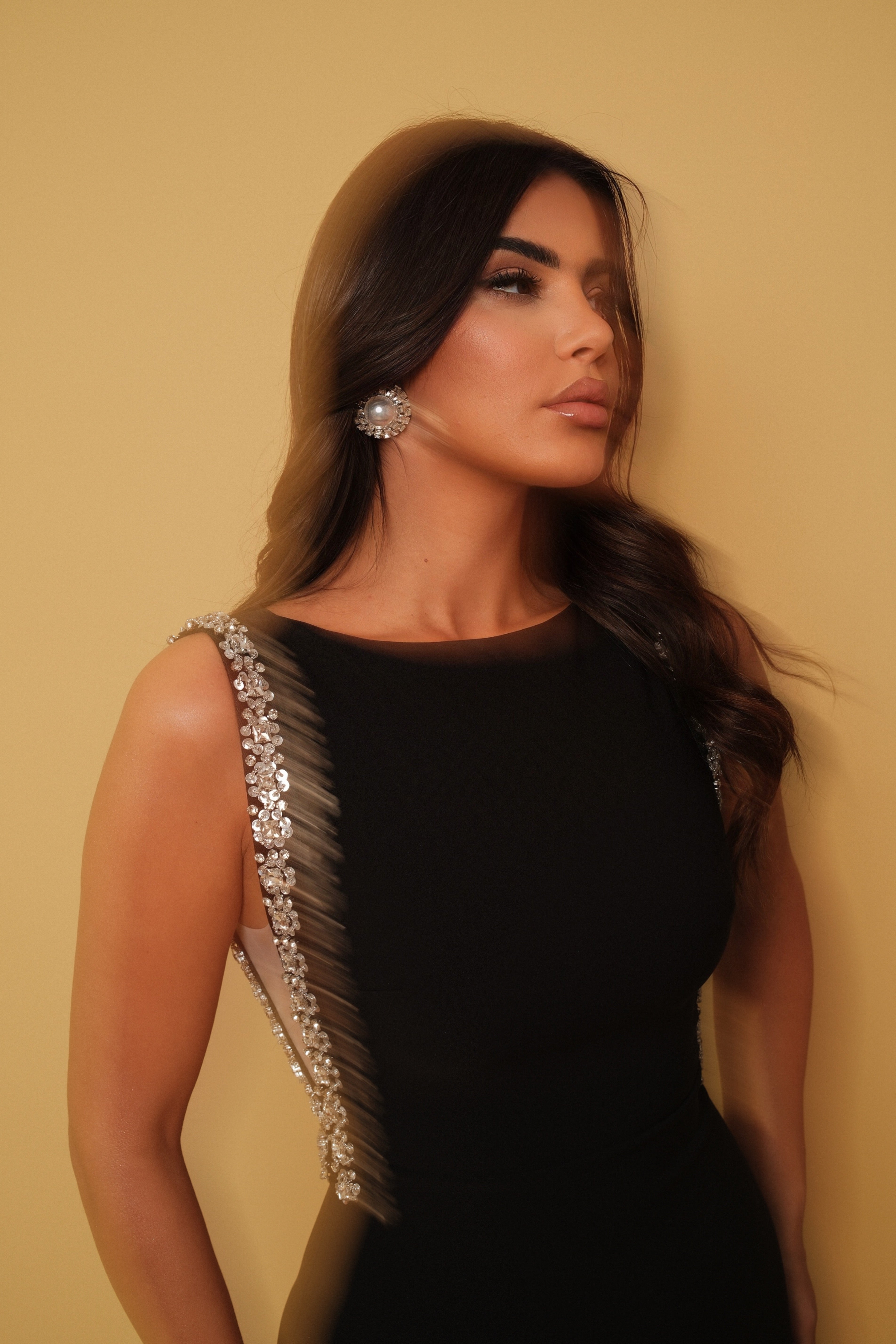 Bruna Black Dress