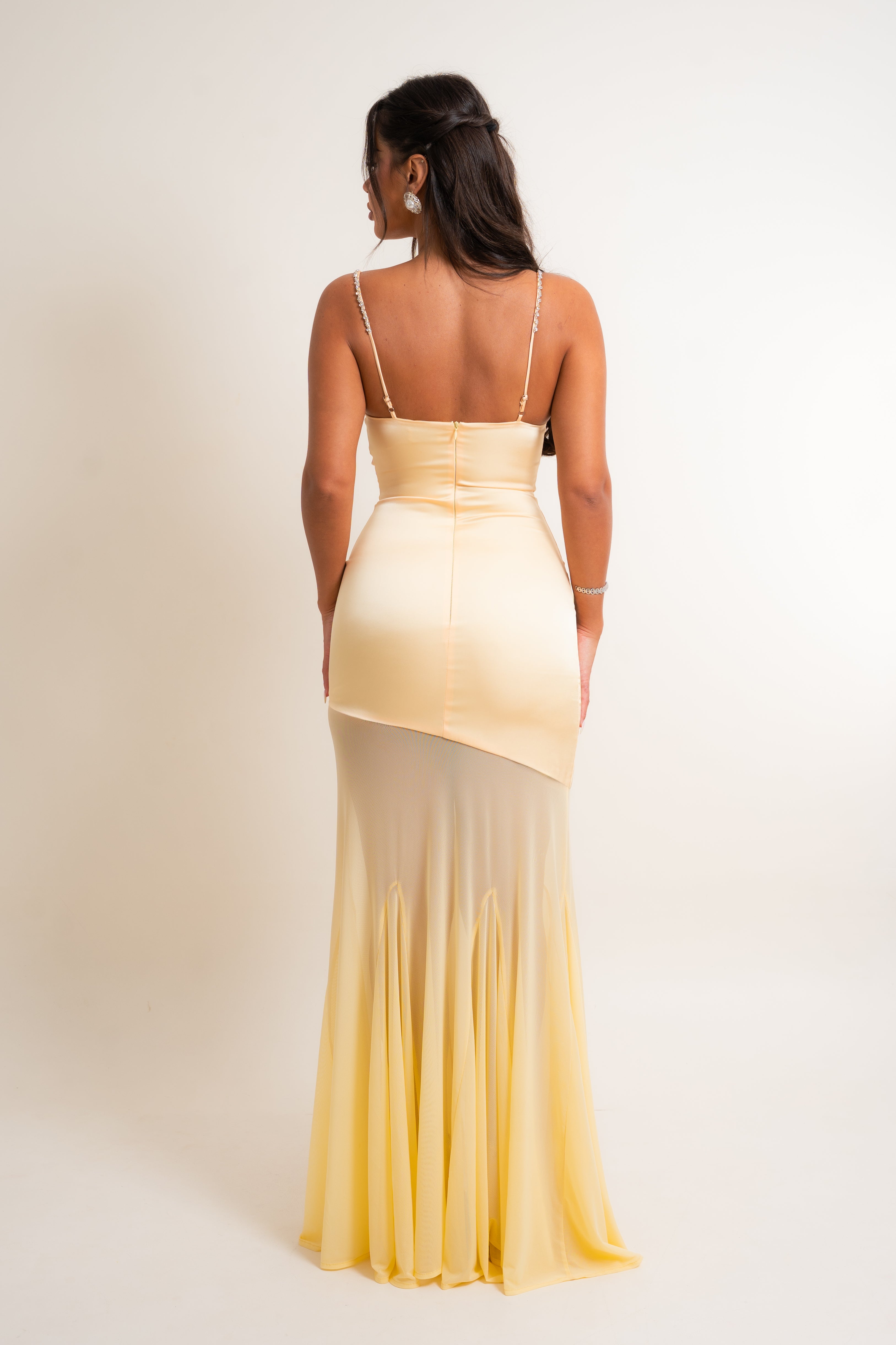 Isorella Lemon Glaze Dress