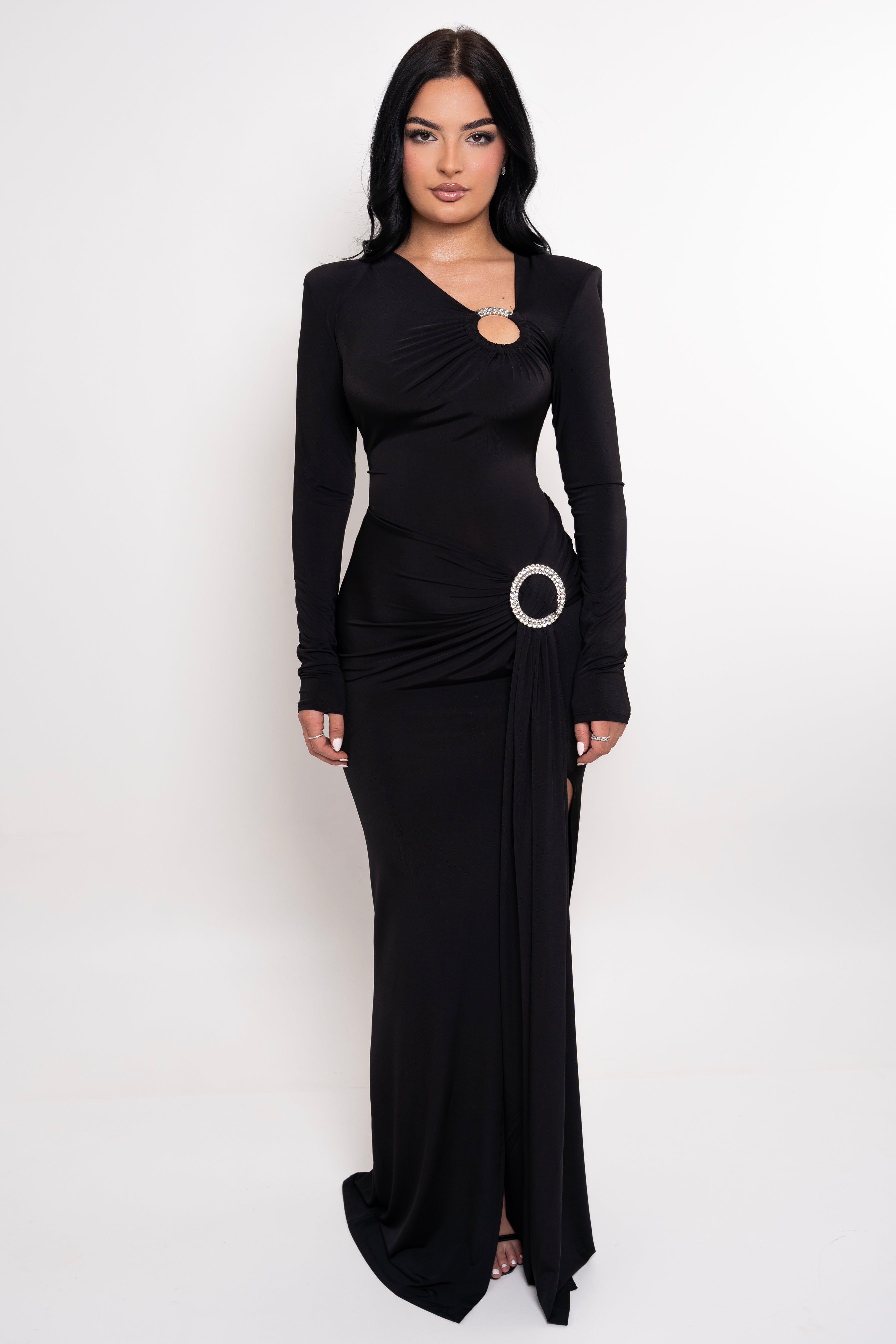 Julie Black Dress