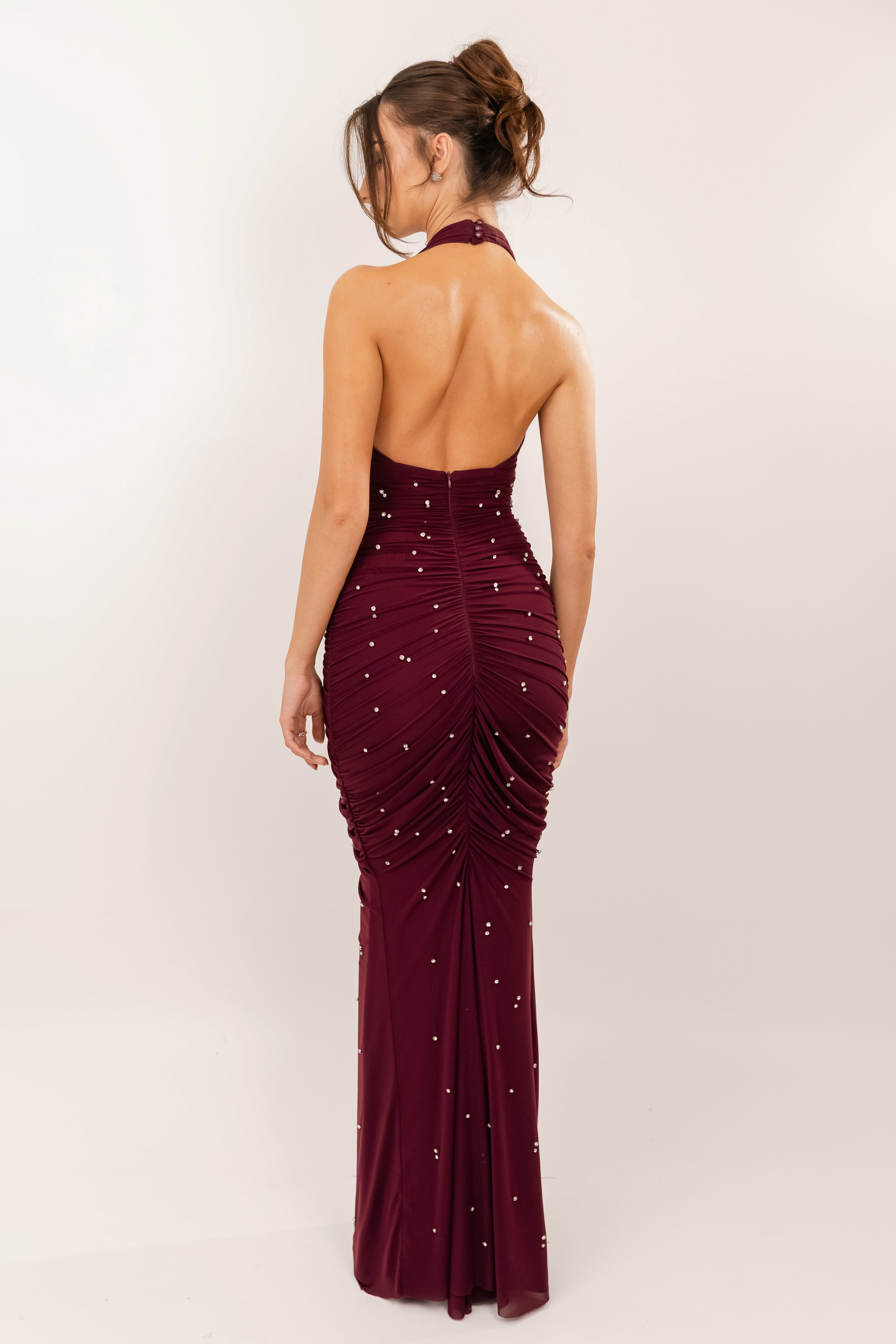 Kanita Berry Dress