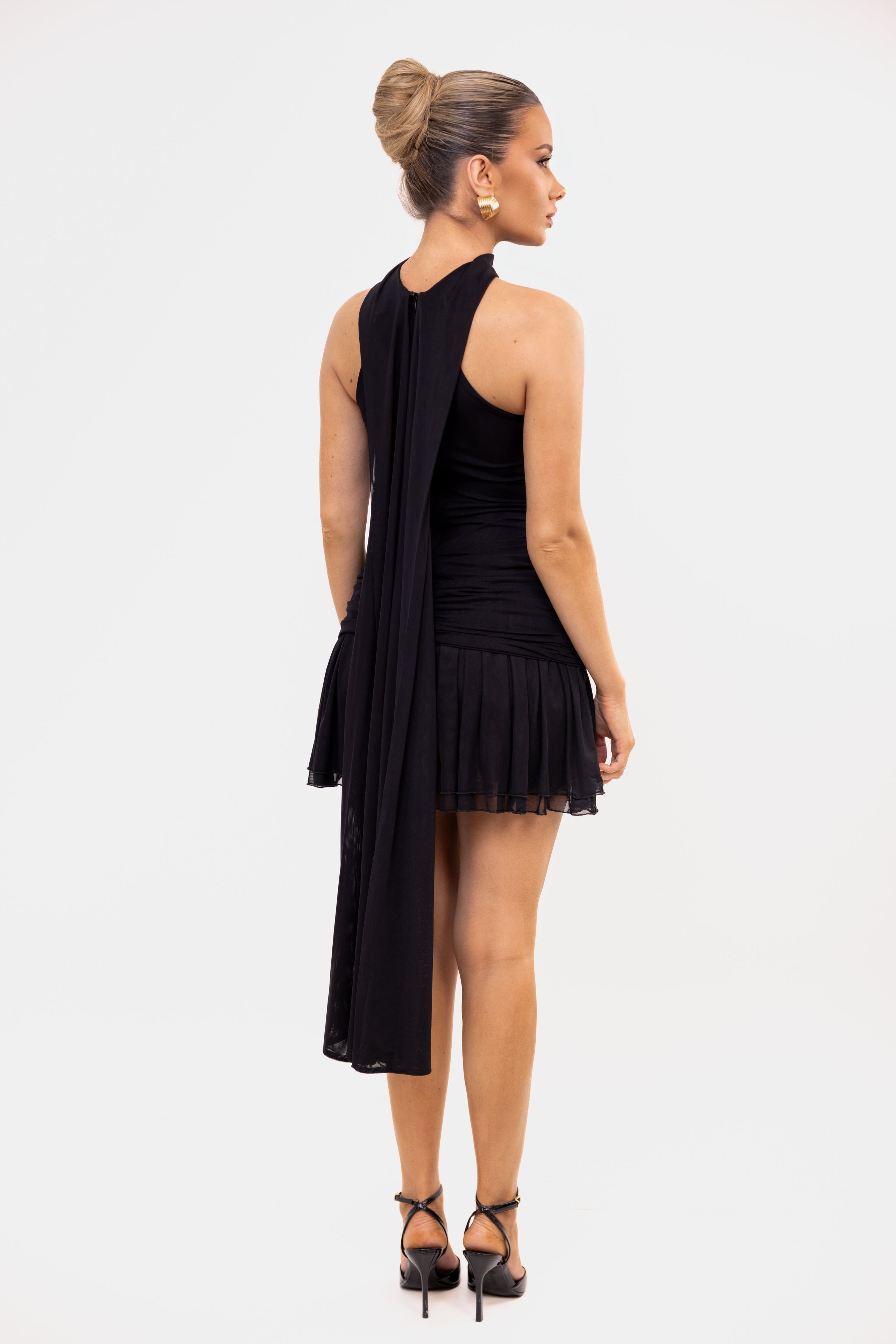 Lirena Black Dress