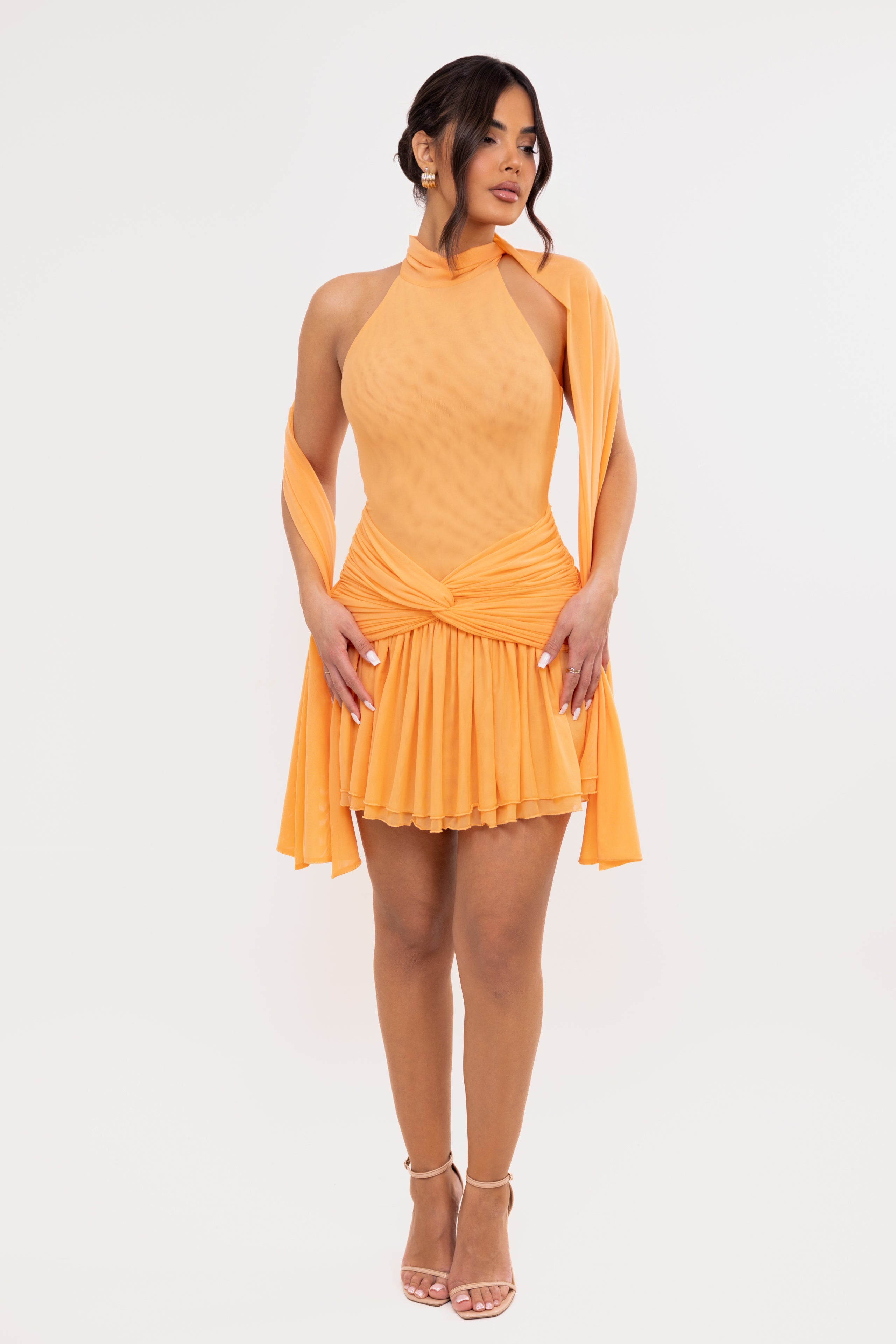 Lirena Melon Dress