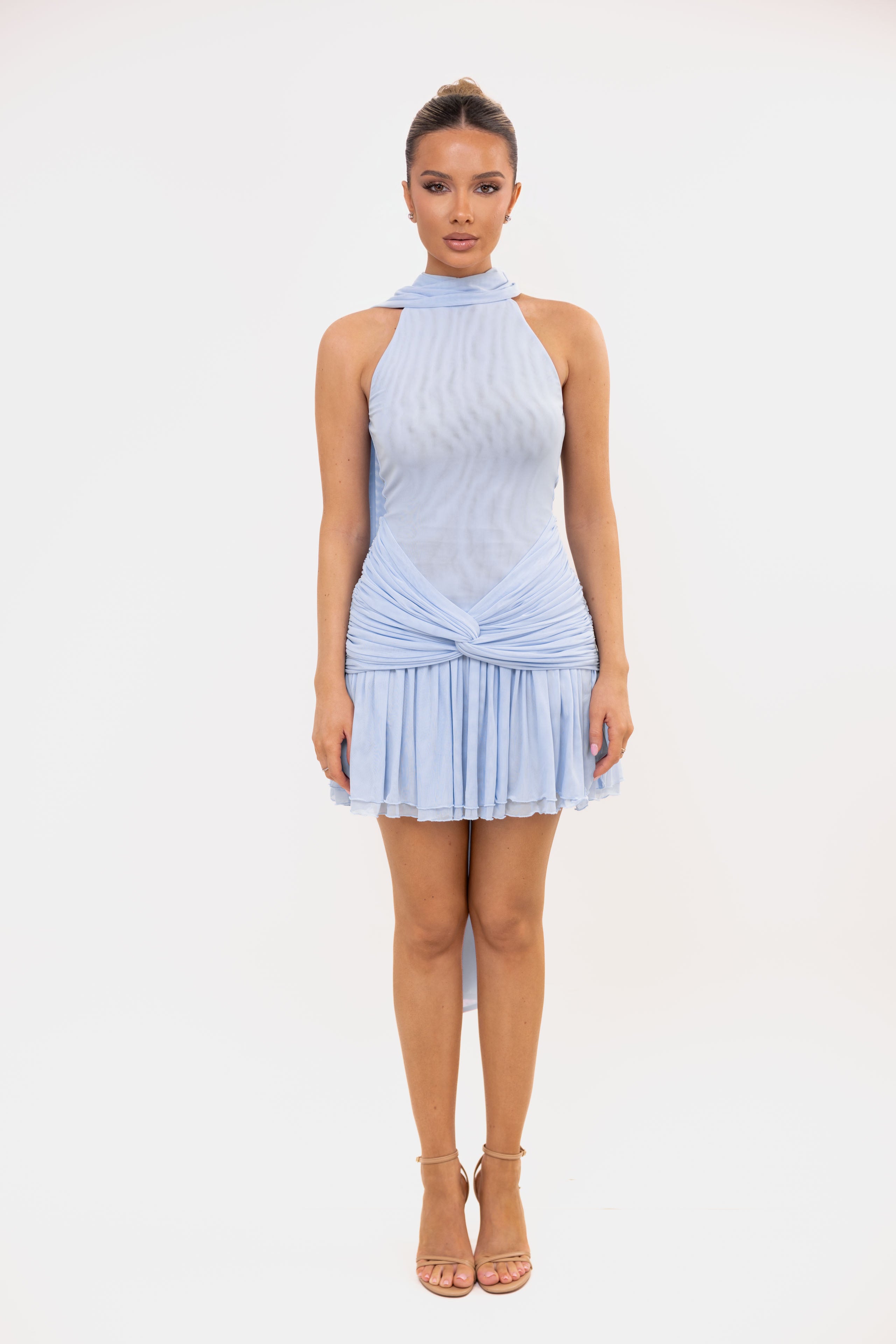 Lirena Pastel Blue Dress