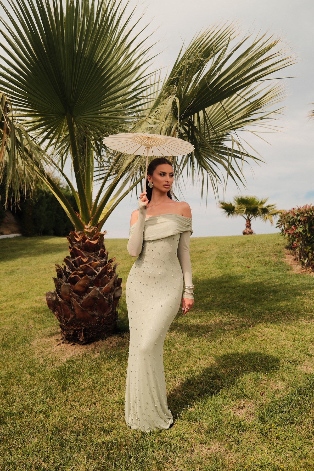 Lirisa Sage Dress