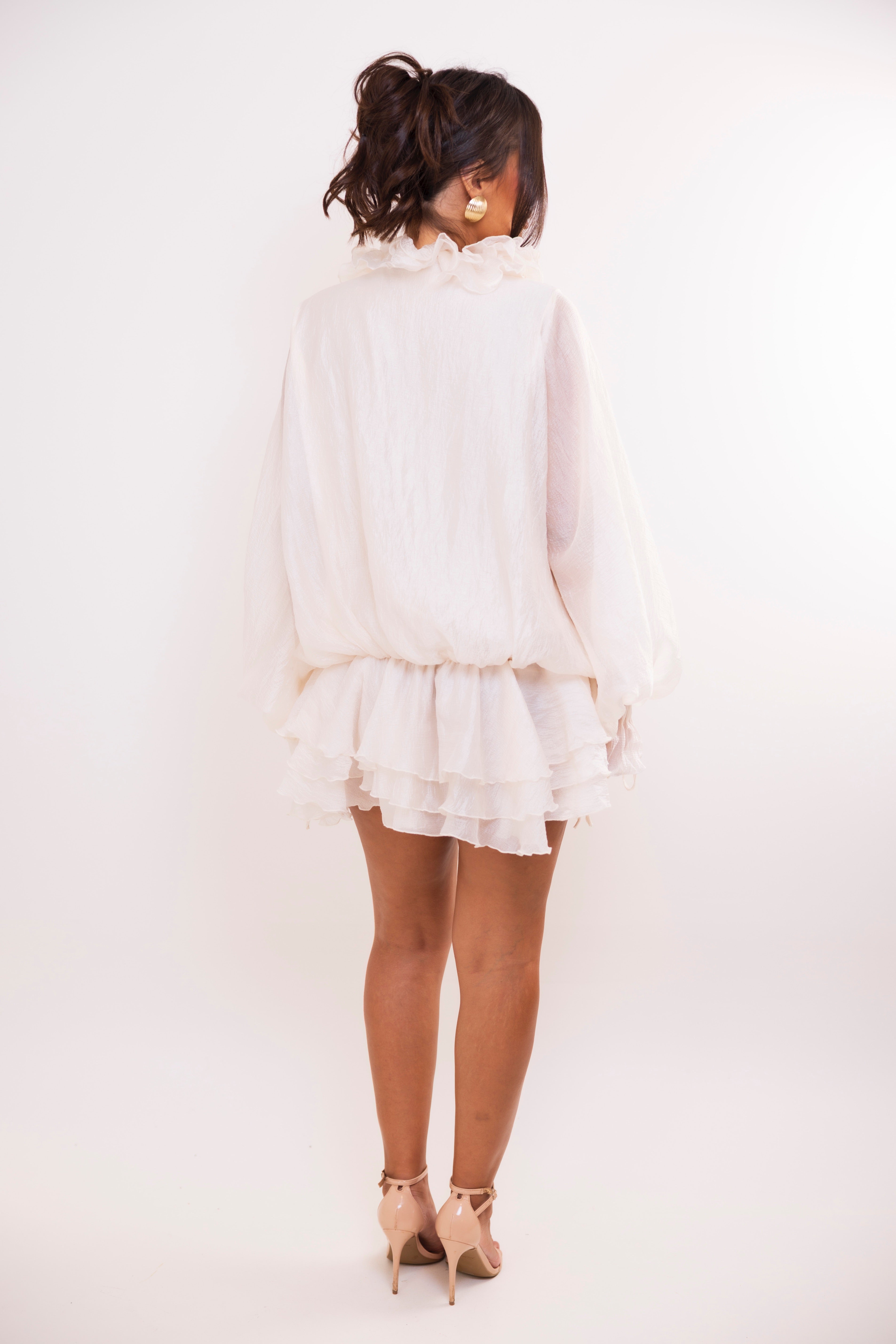 Liva Apricot Dress