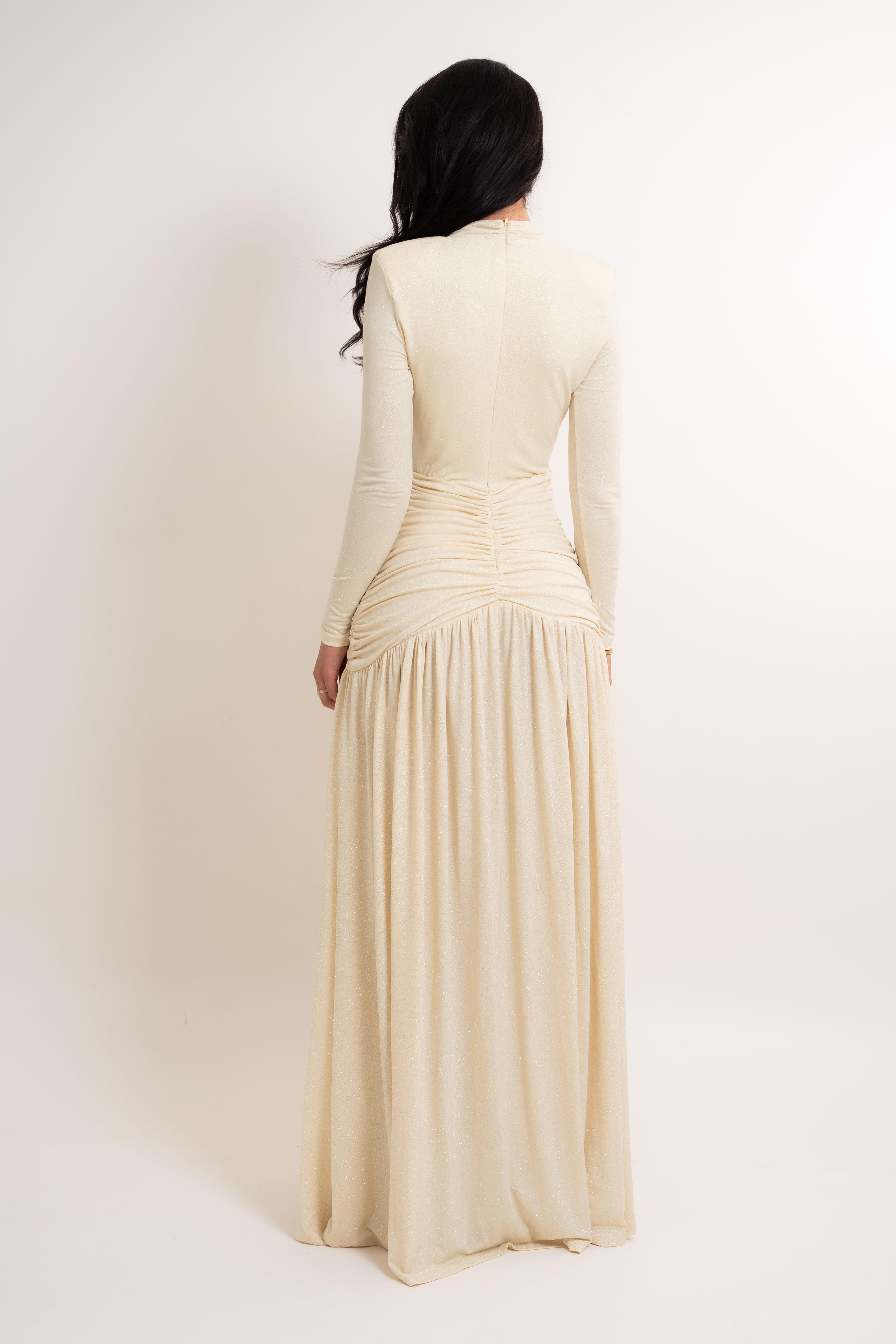 Lola Mimosa Glitter Dress