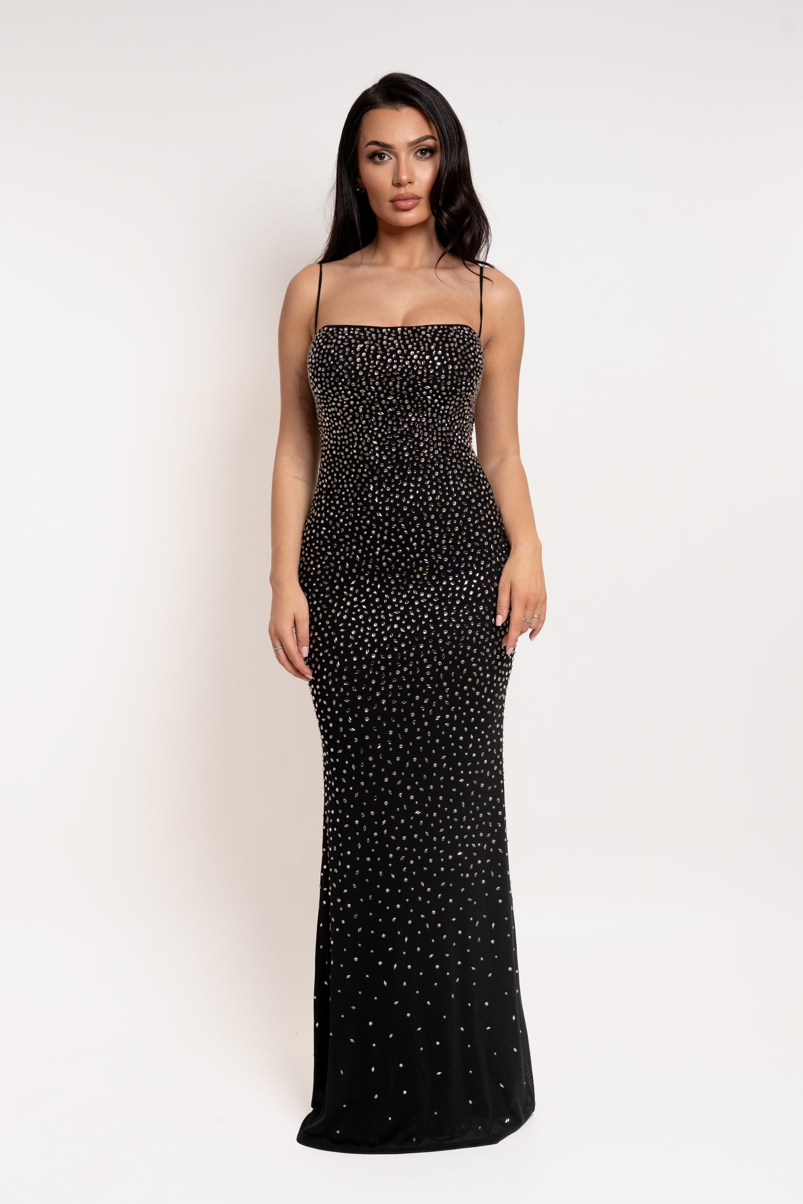 Lorine Black Dress