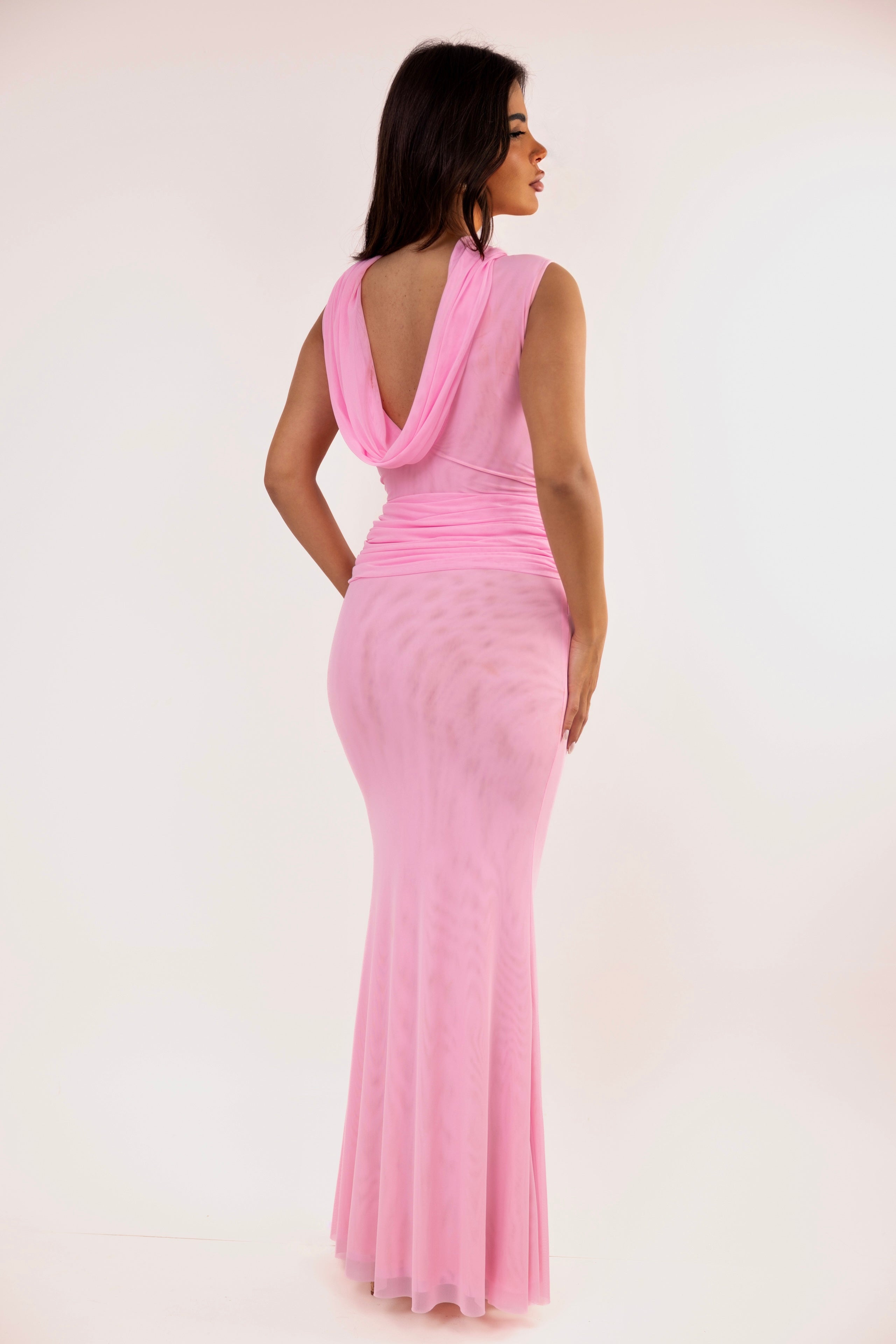 Lumira Pastel Pink Dress