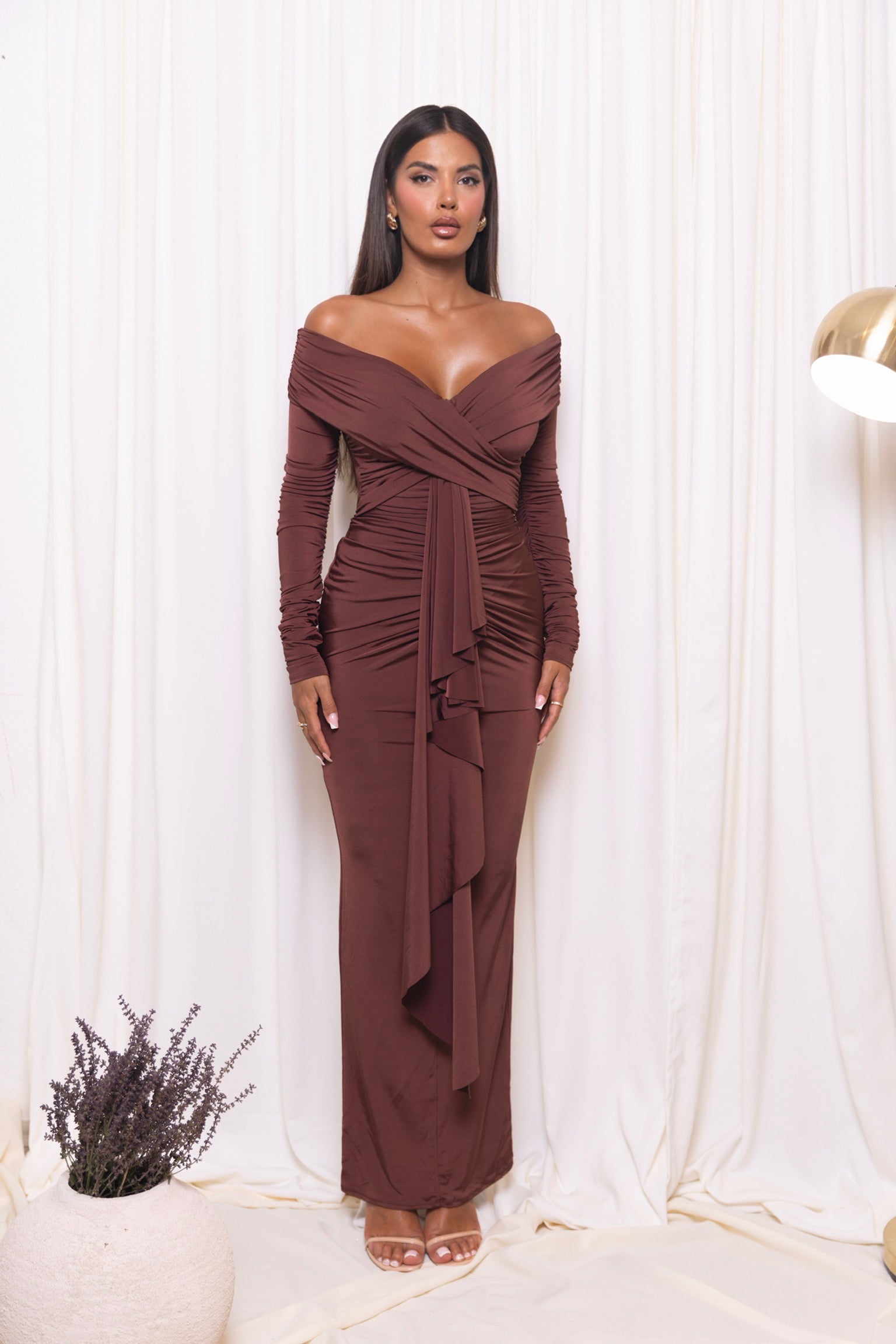 Maddie Chocolate Dress