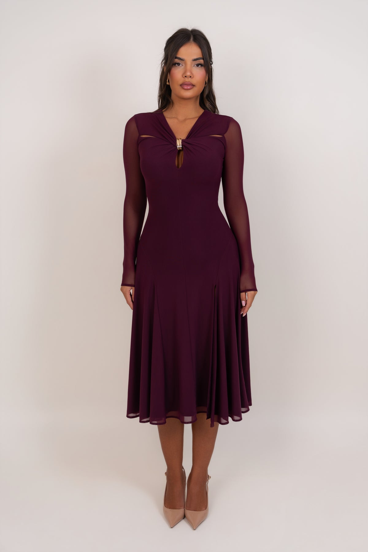 Marisia Mulberry Dress