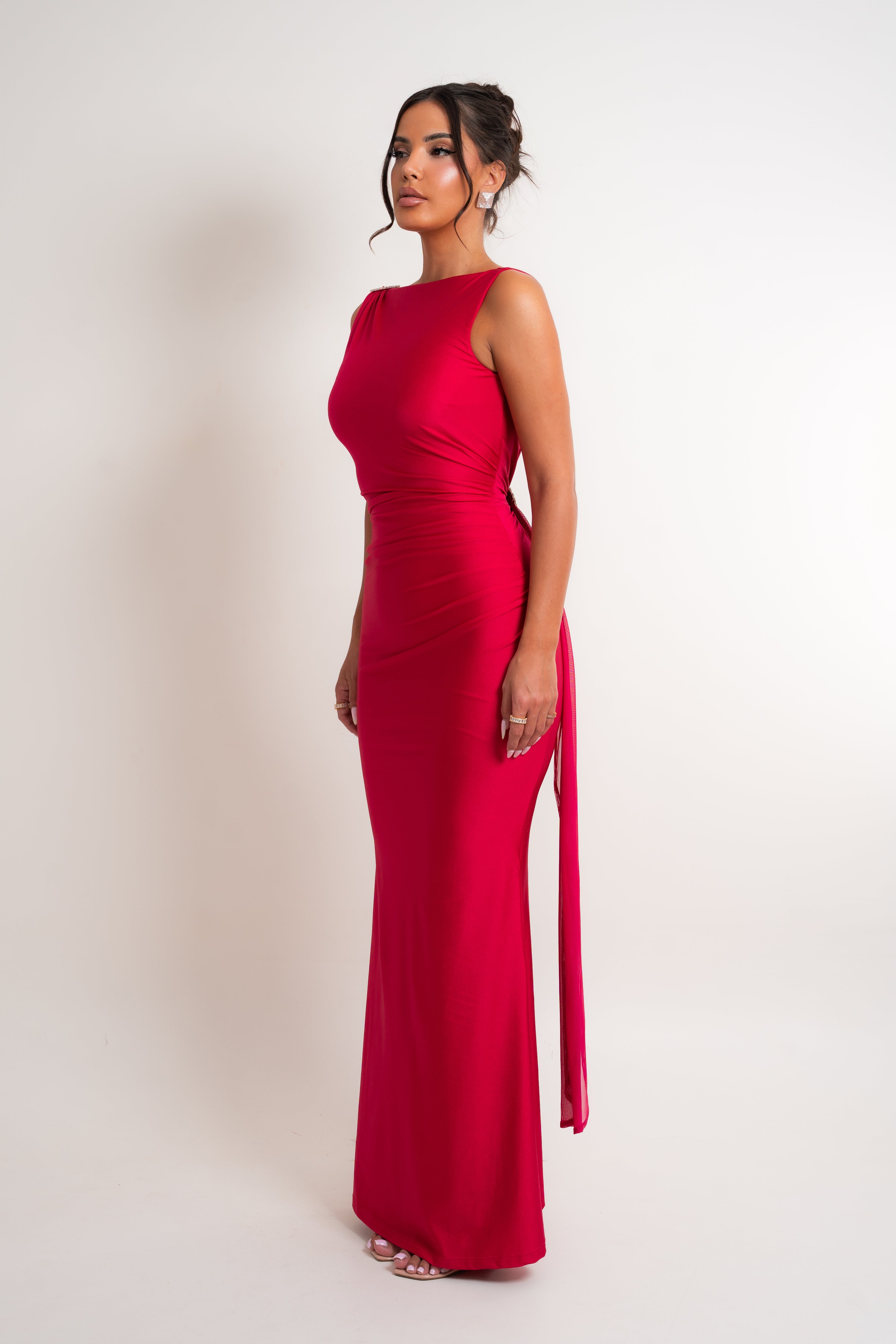 Merissa Red Dress
