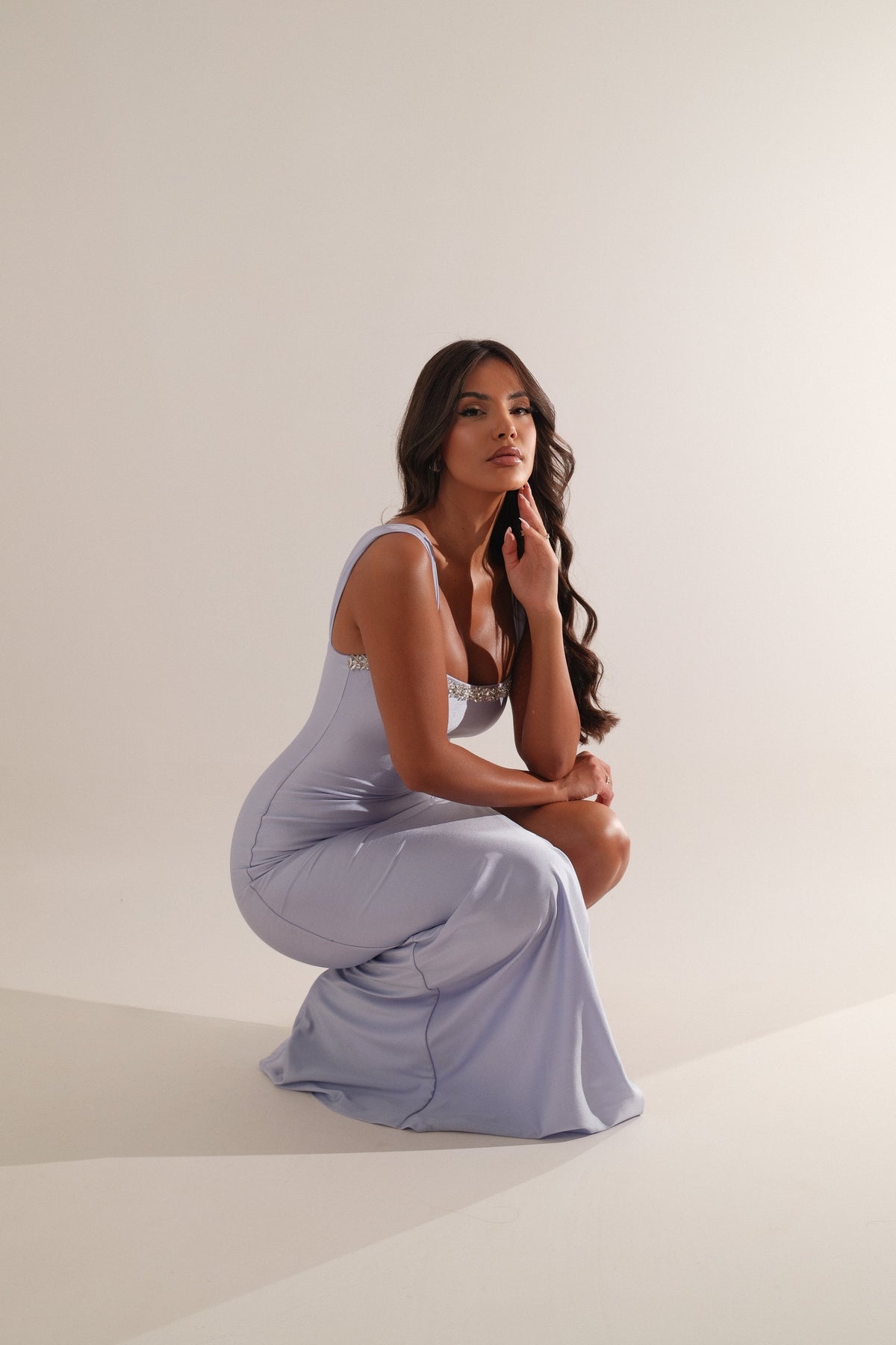 Monila Violet Dress