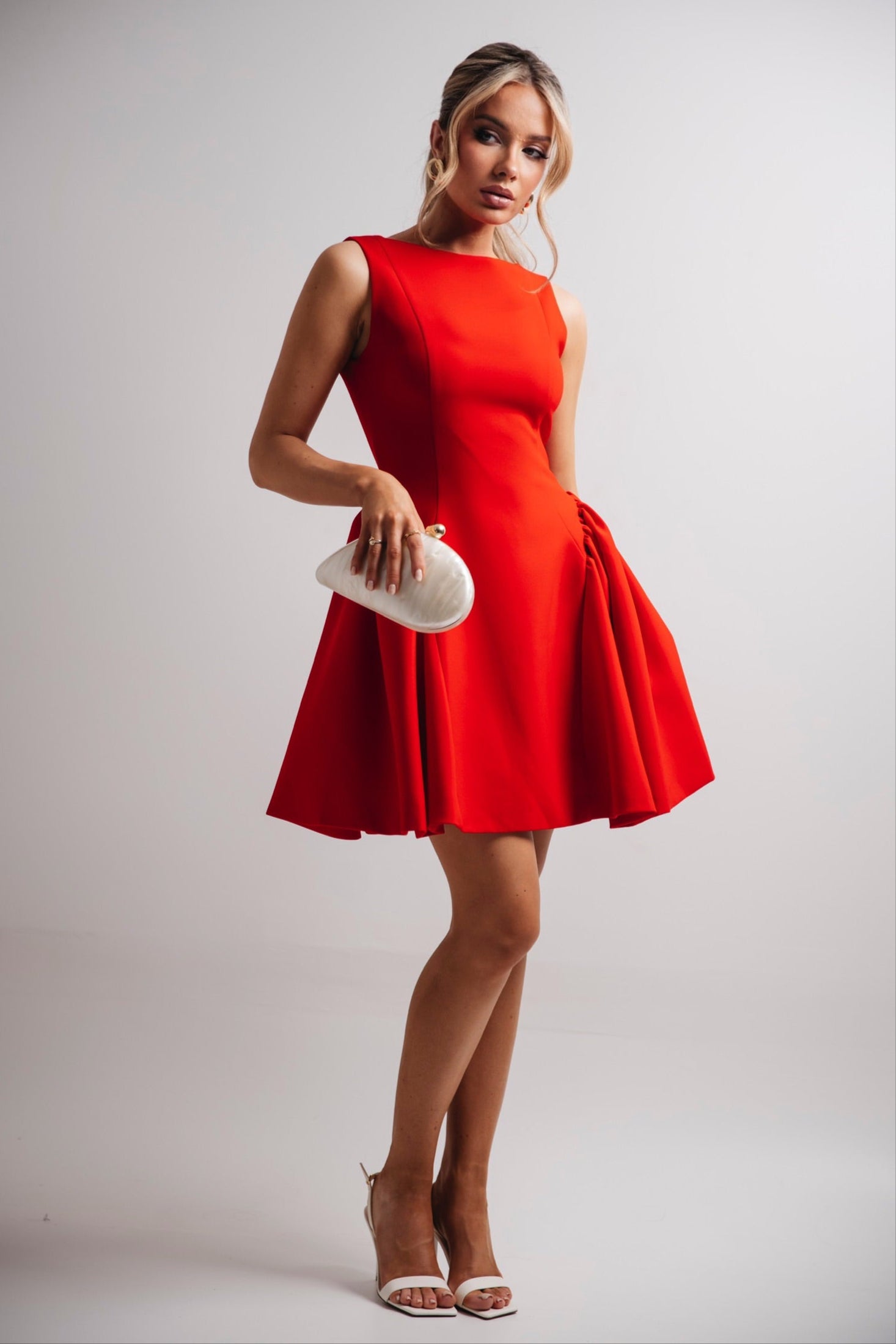 Moya Red Dress