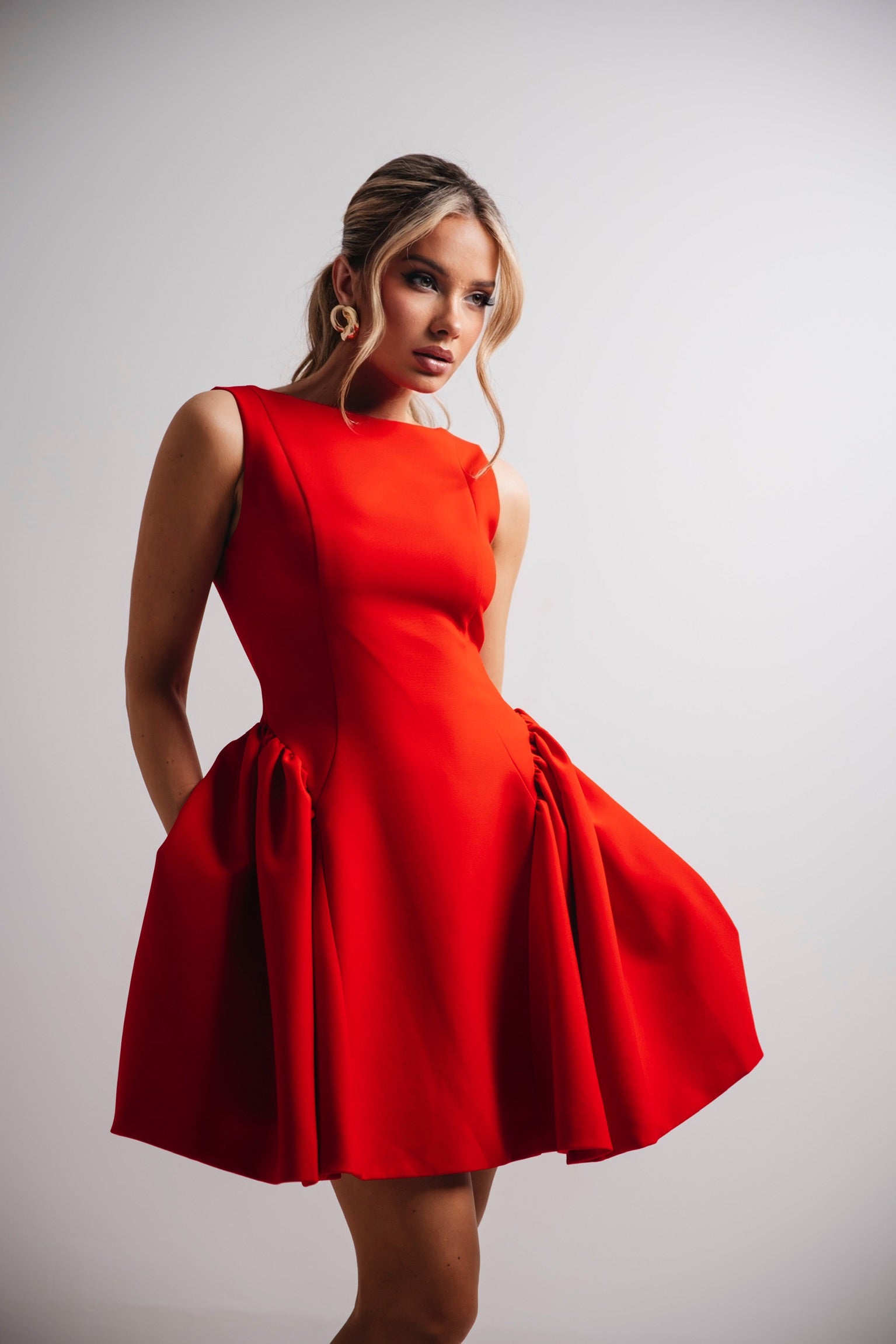 Moya Red Dress