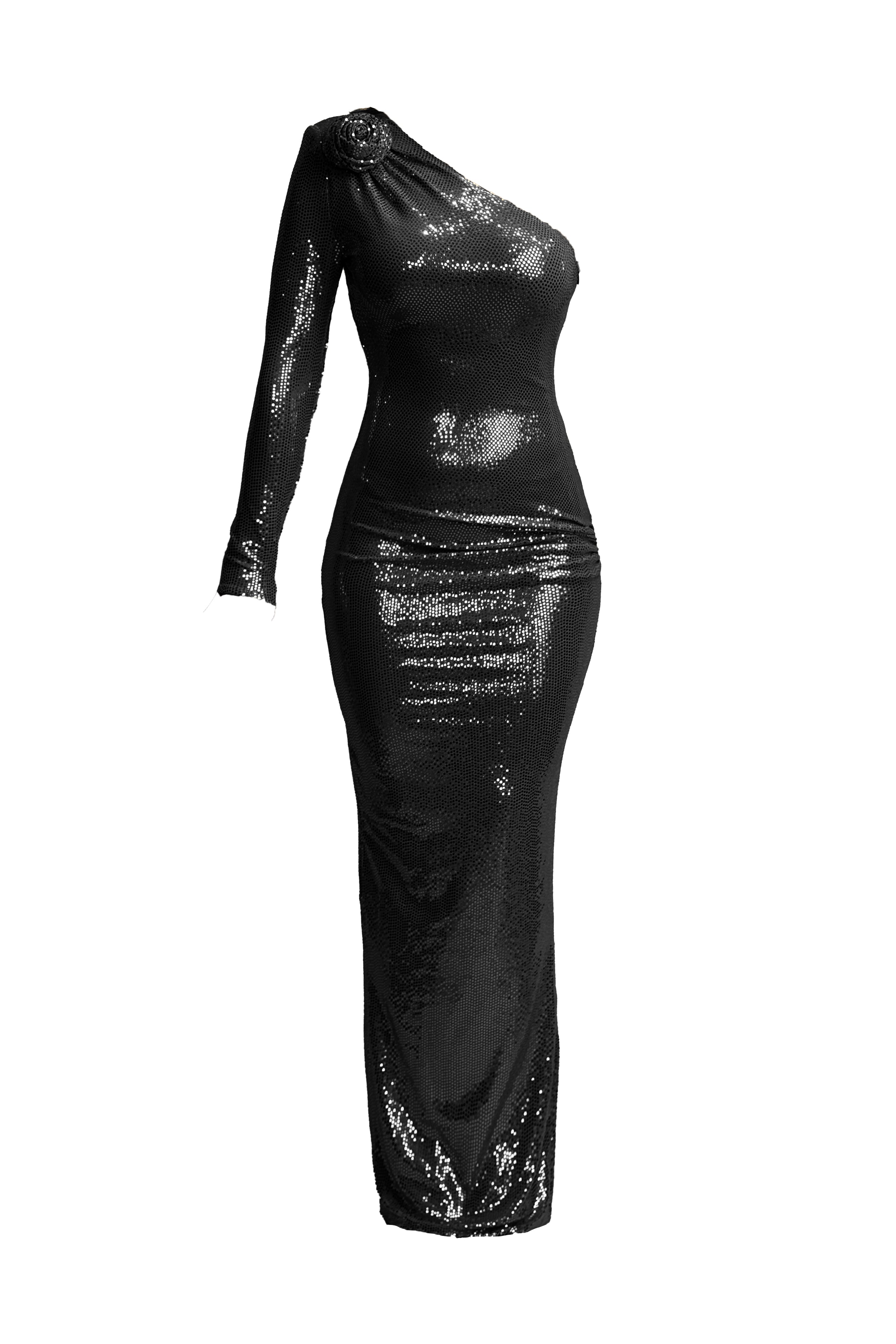 Evanda Black Dress