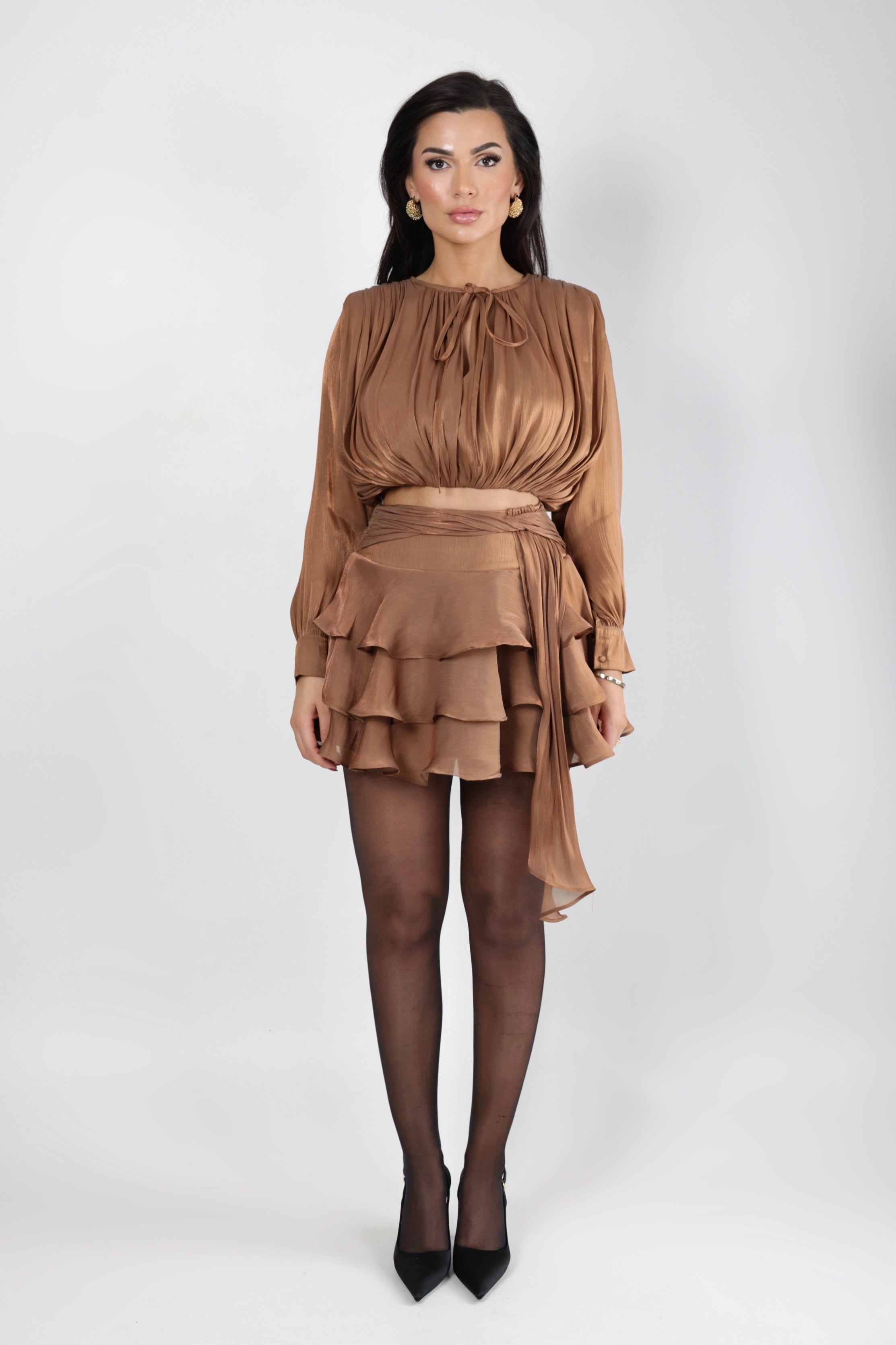 Orelia Brown Set