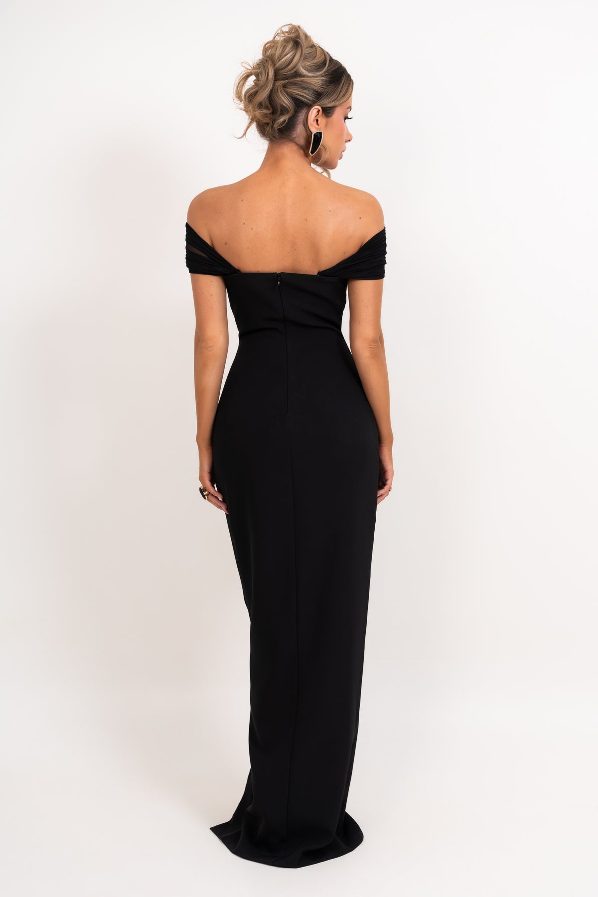 Orlena Black Dress