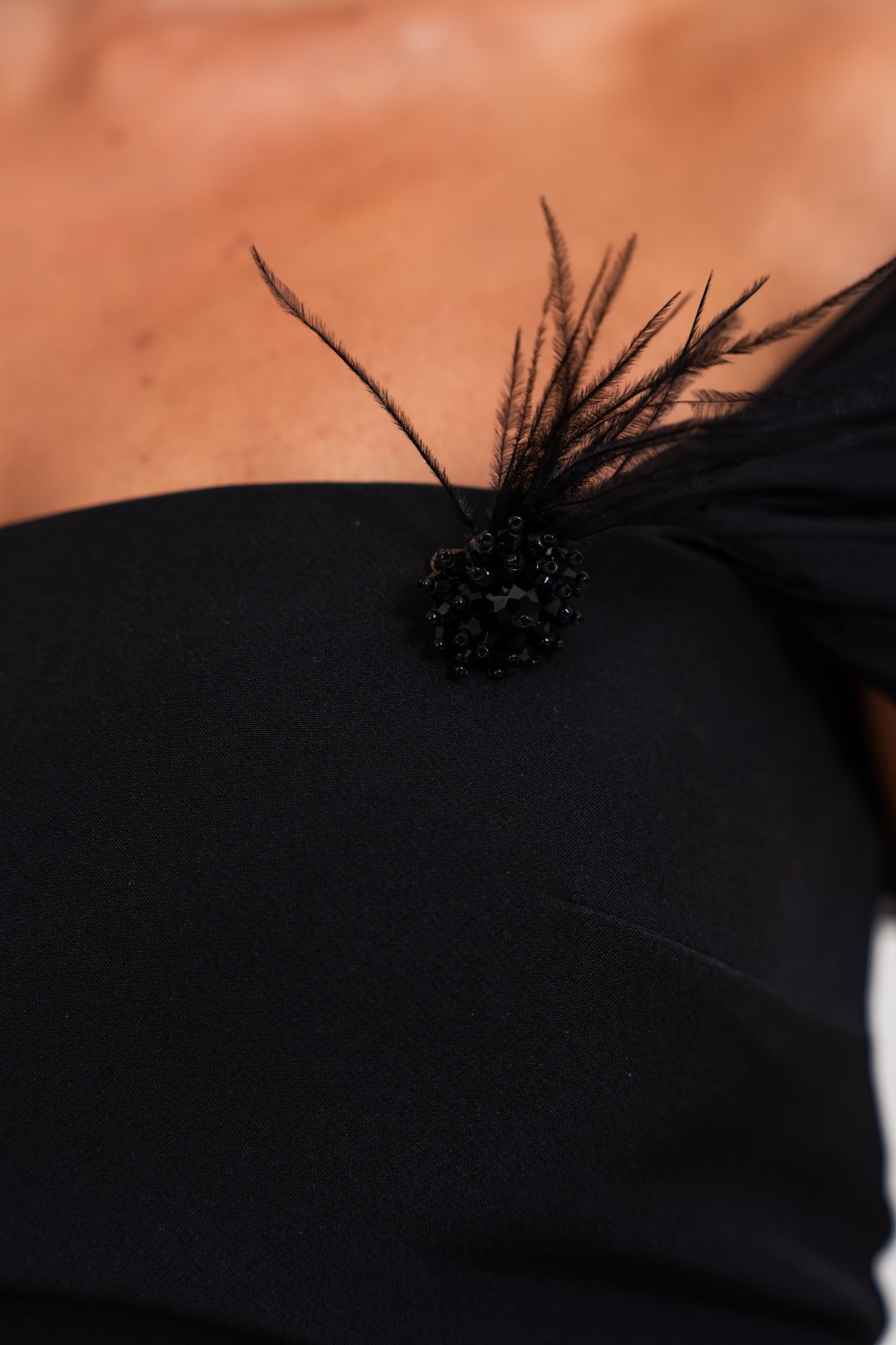 Orlena Black Dress