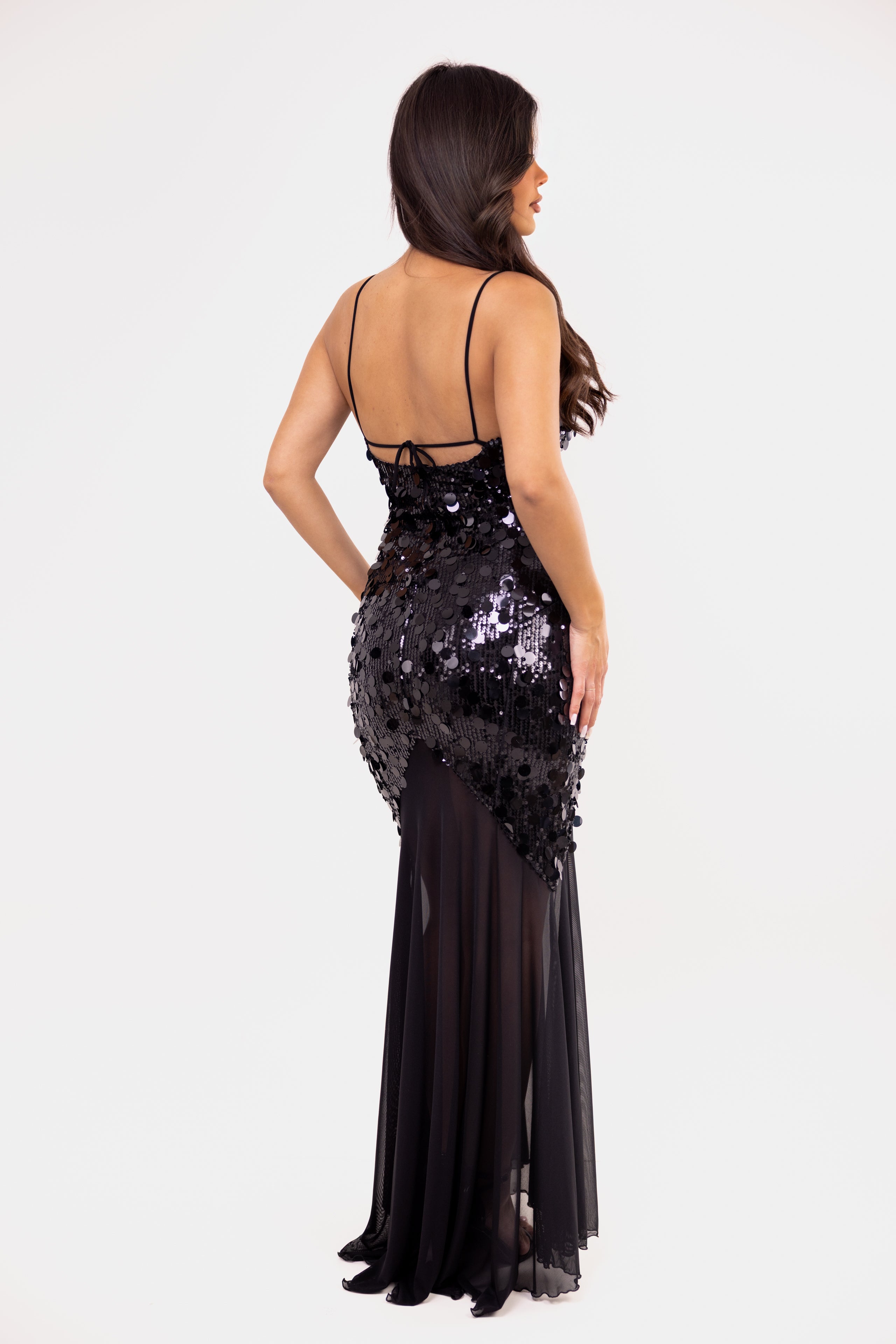 Siona Black Dress