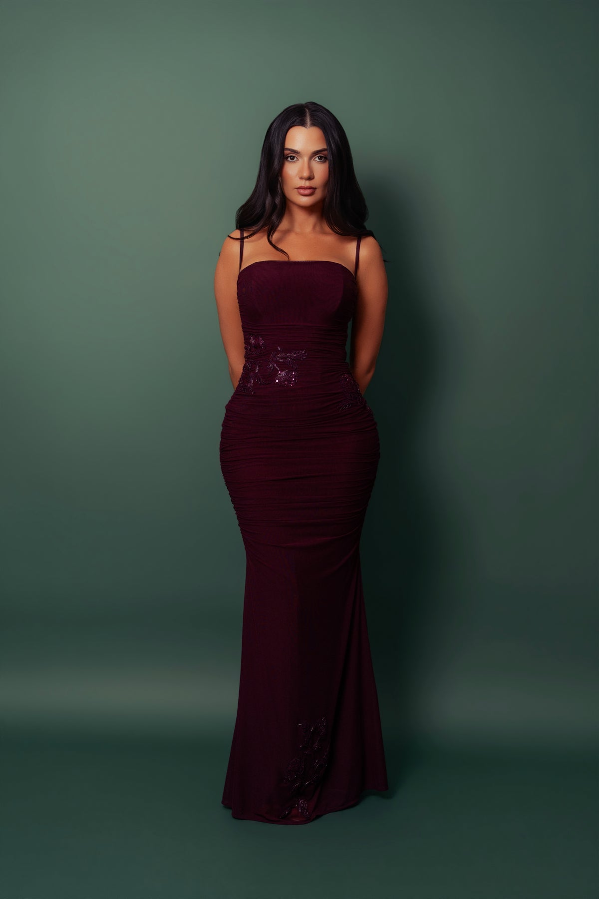 Uliana Berry Dress