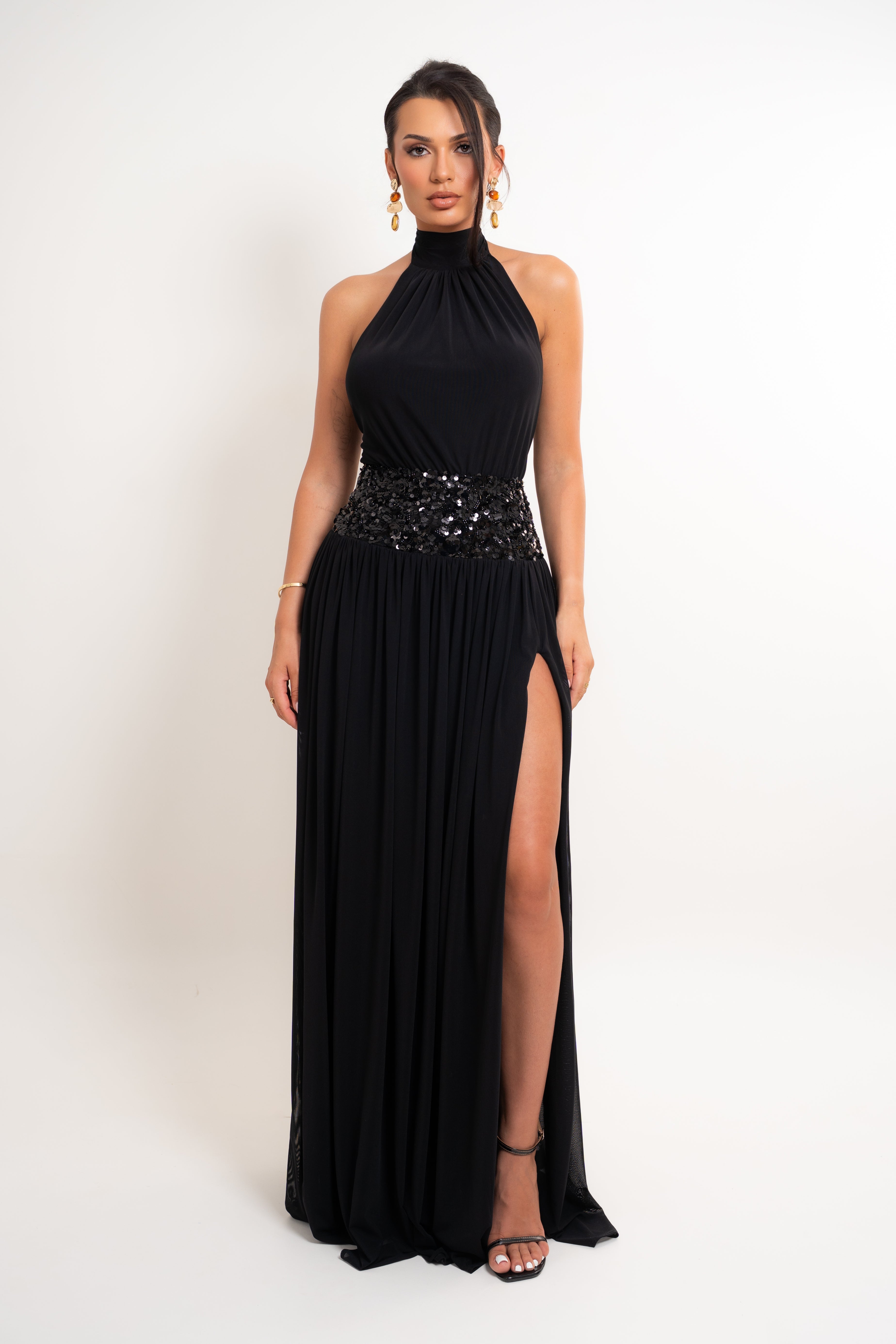 Urelia Black Dress
