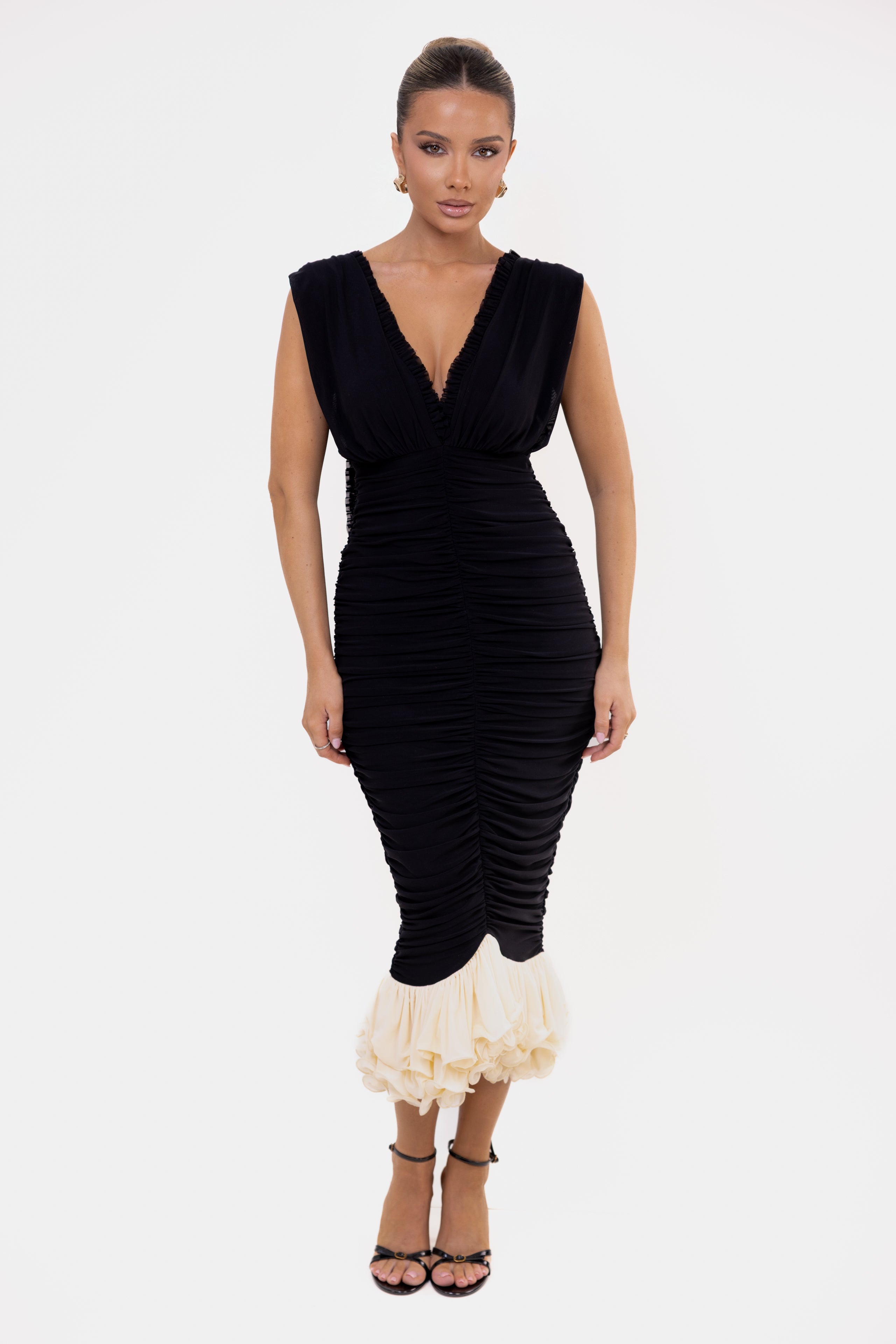 Yolana Black Dress