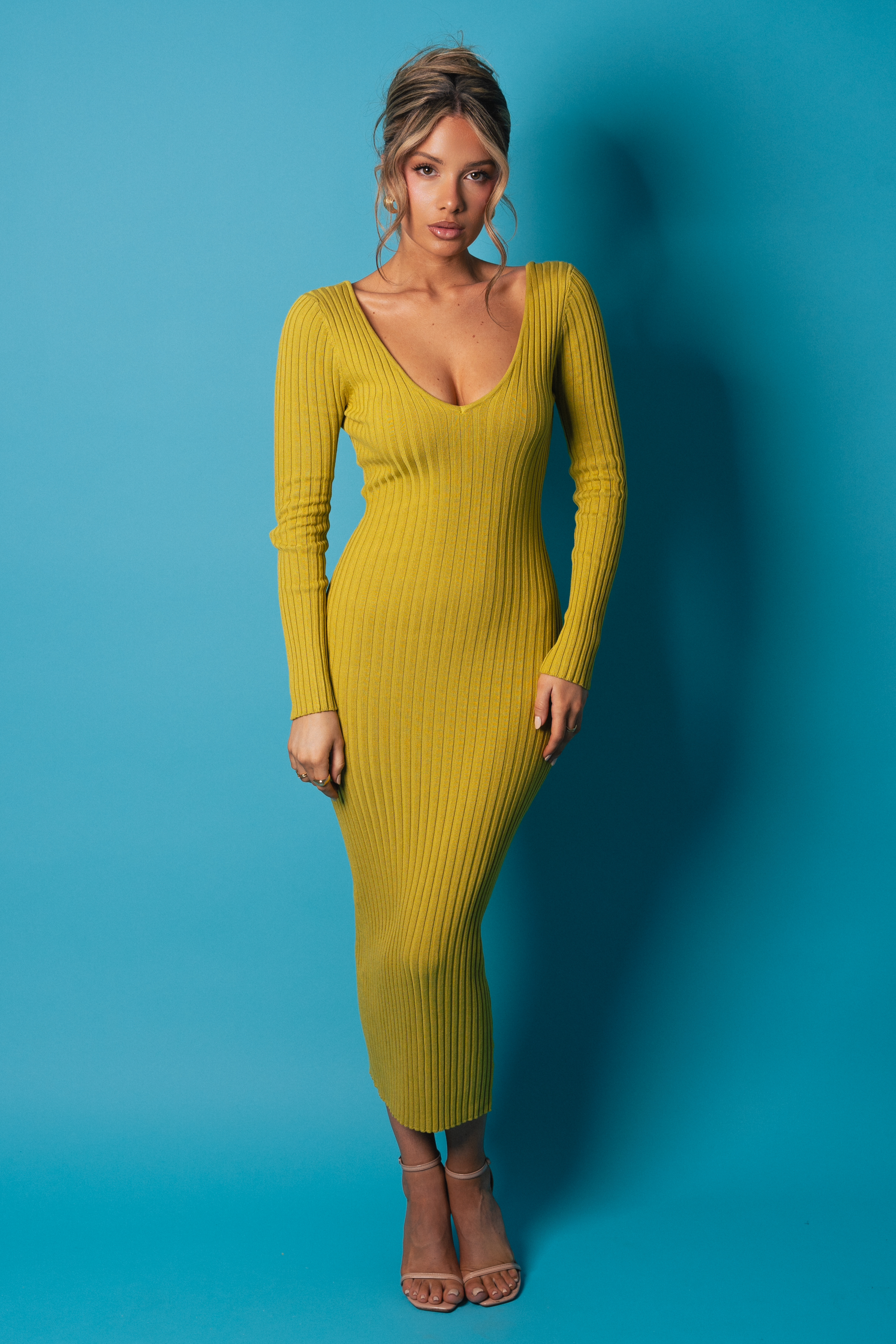 Yora Pistachio Dress