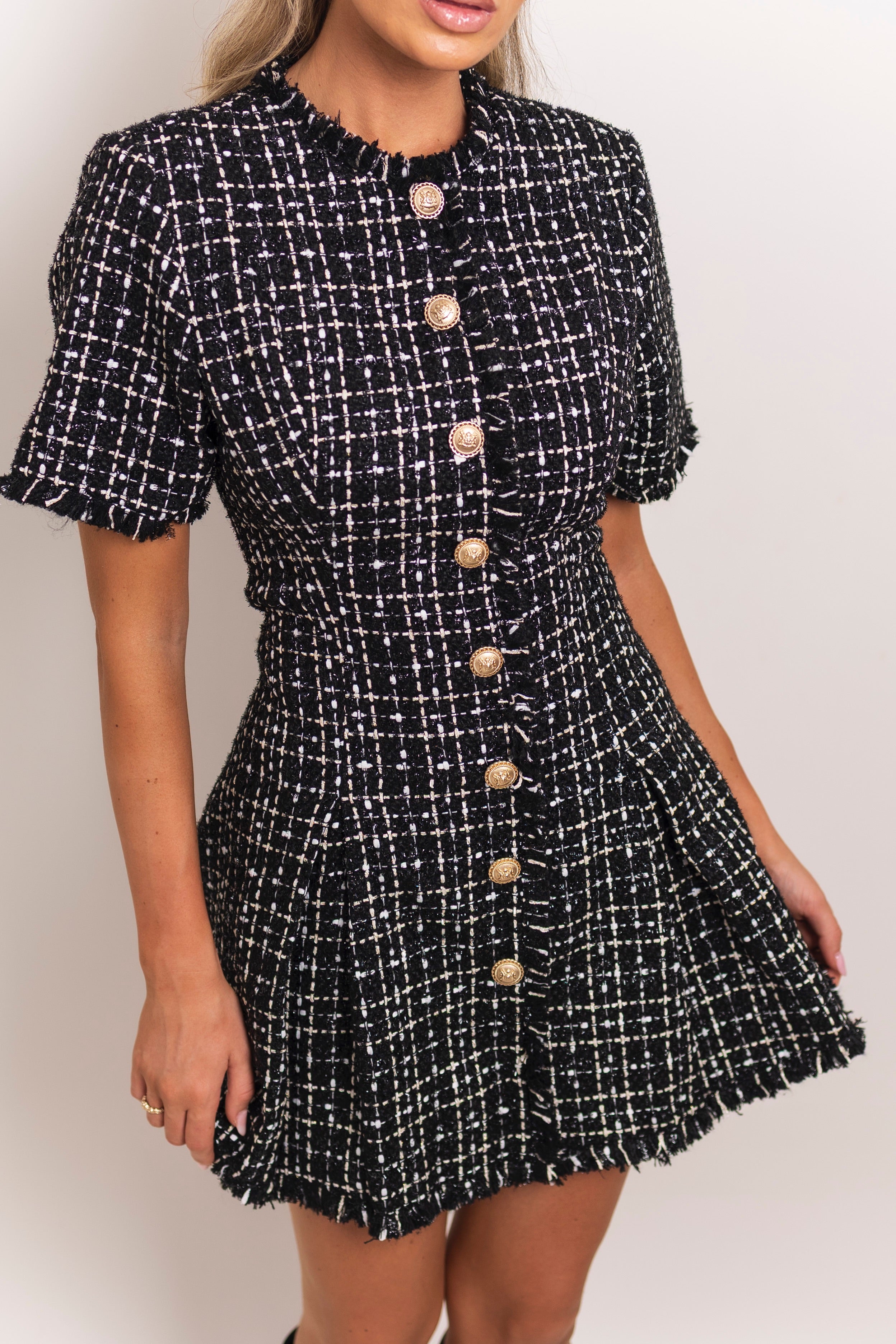 Loisa Black Dress