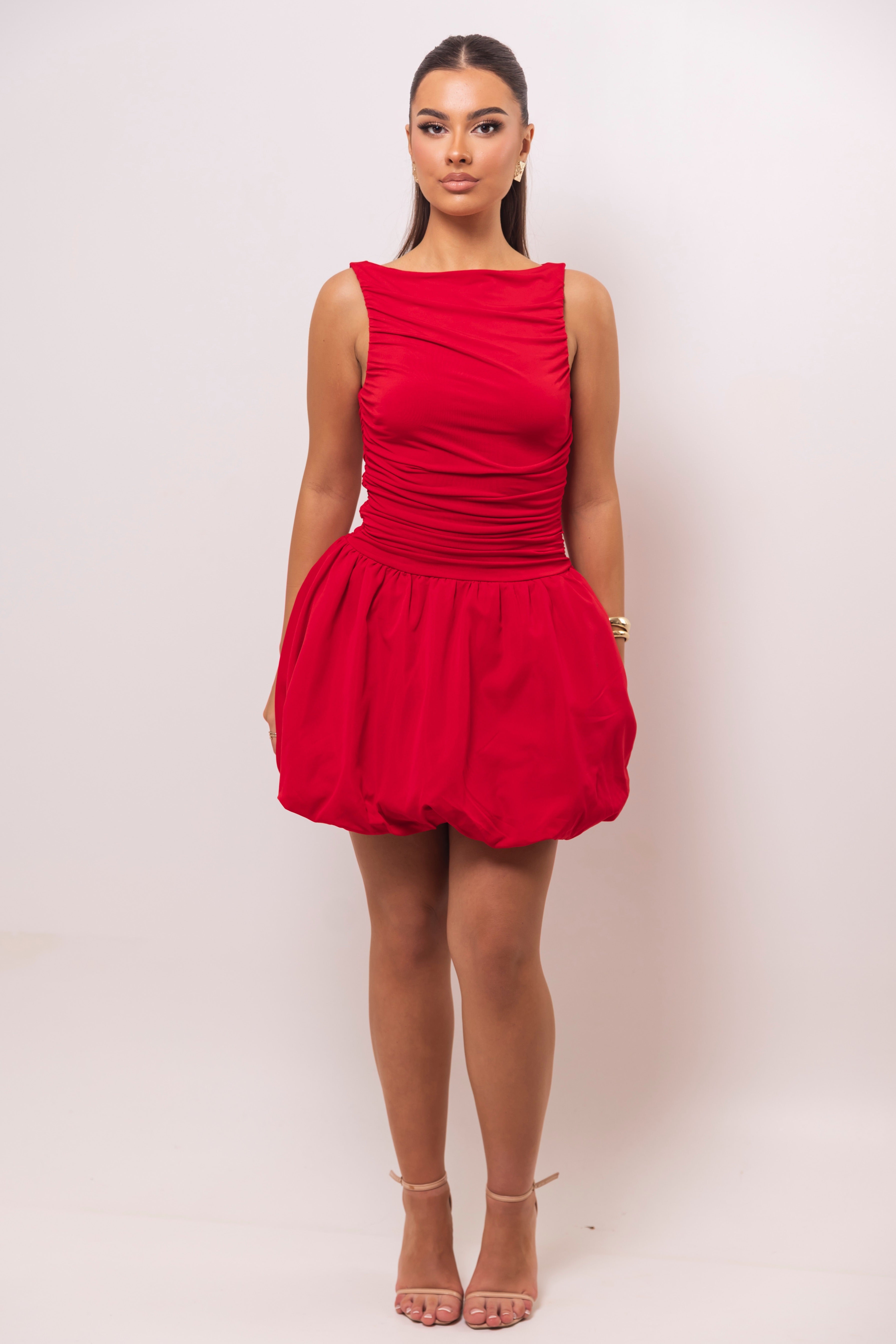 Tanaya Red Dress
