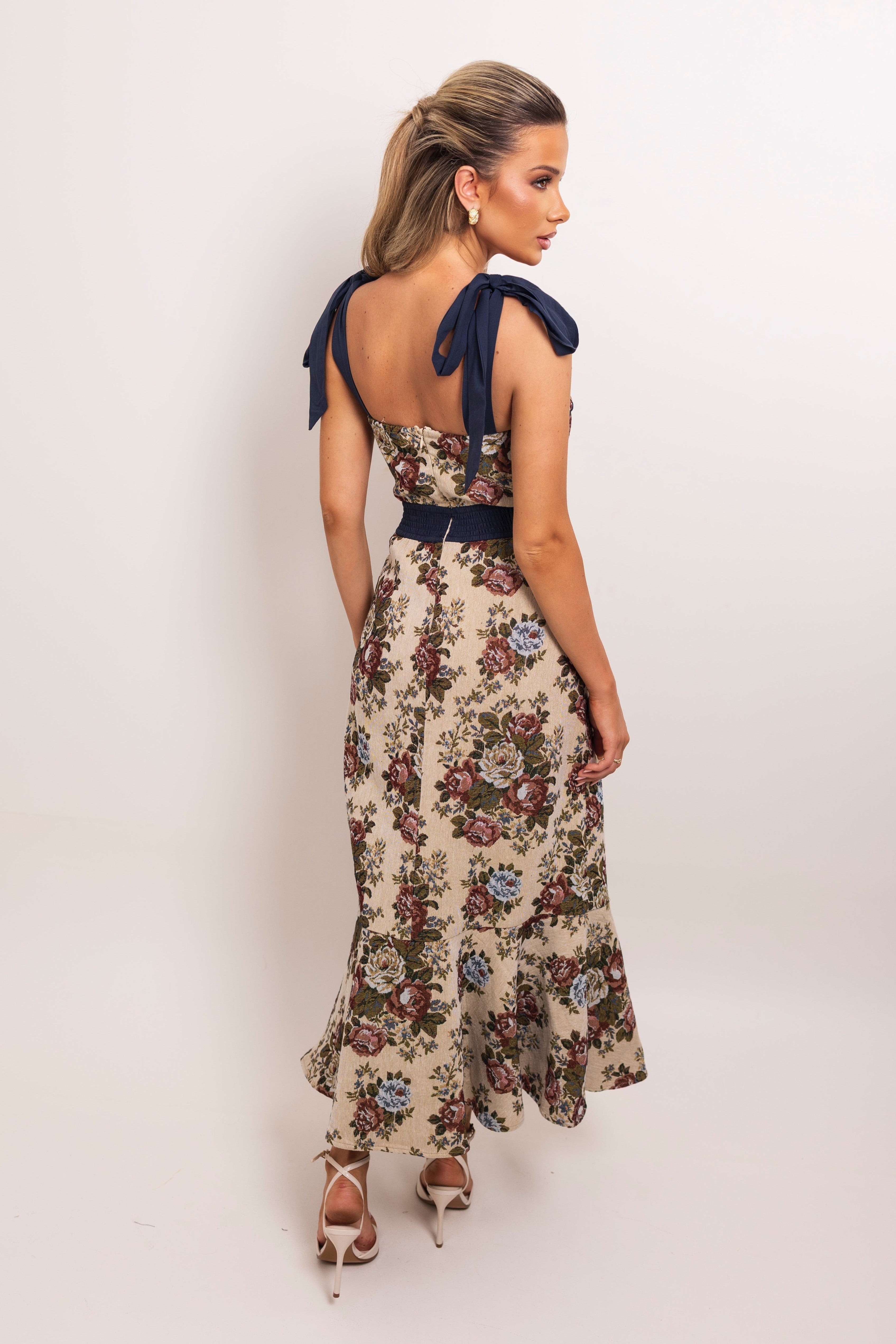 Florita Taupe Dress