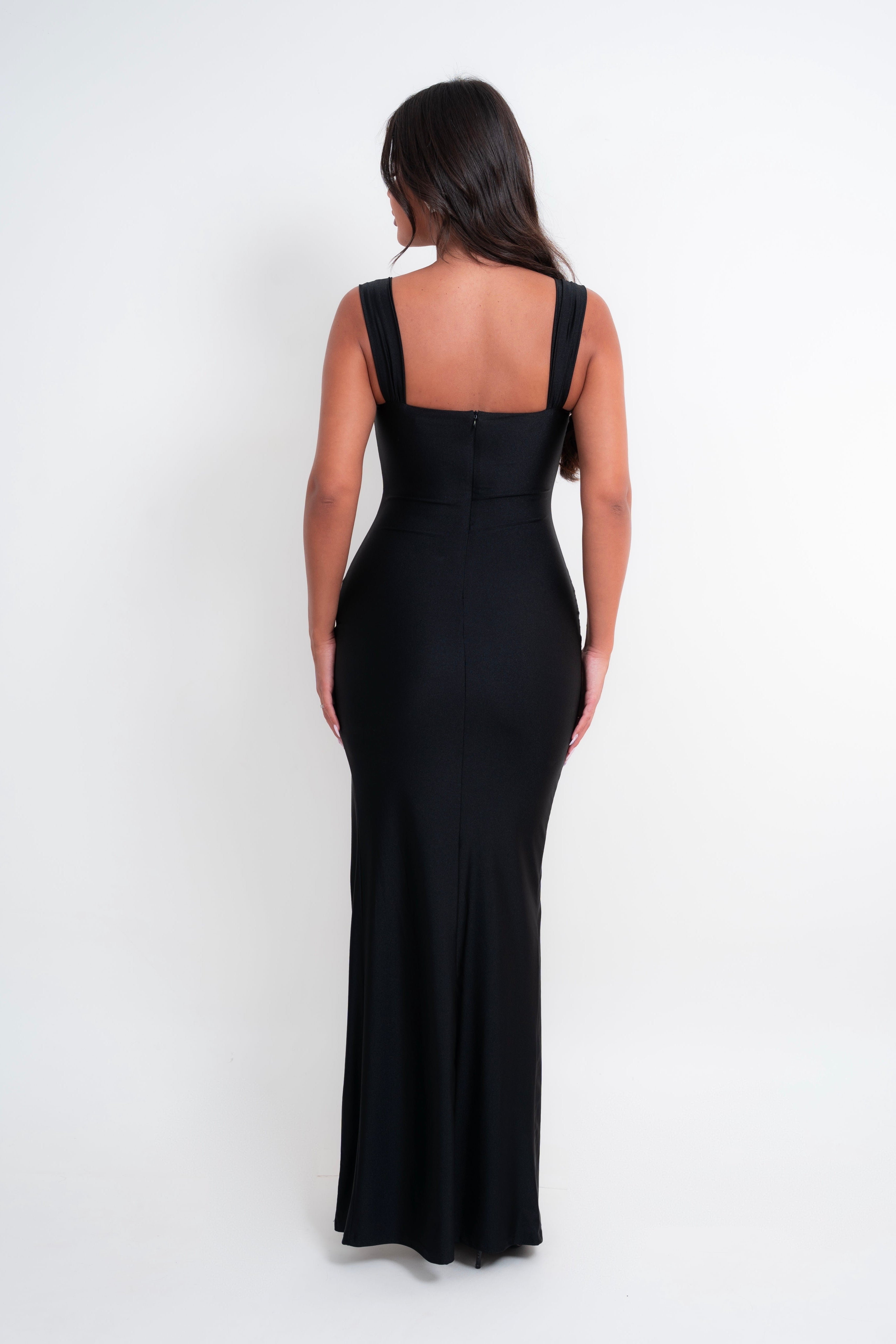 Monila Black Dress
